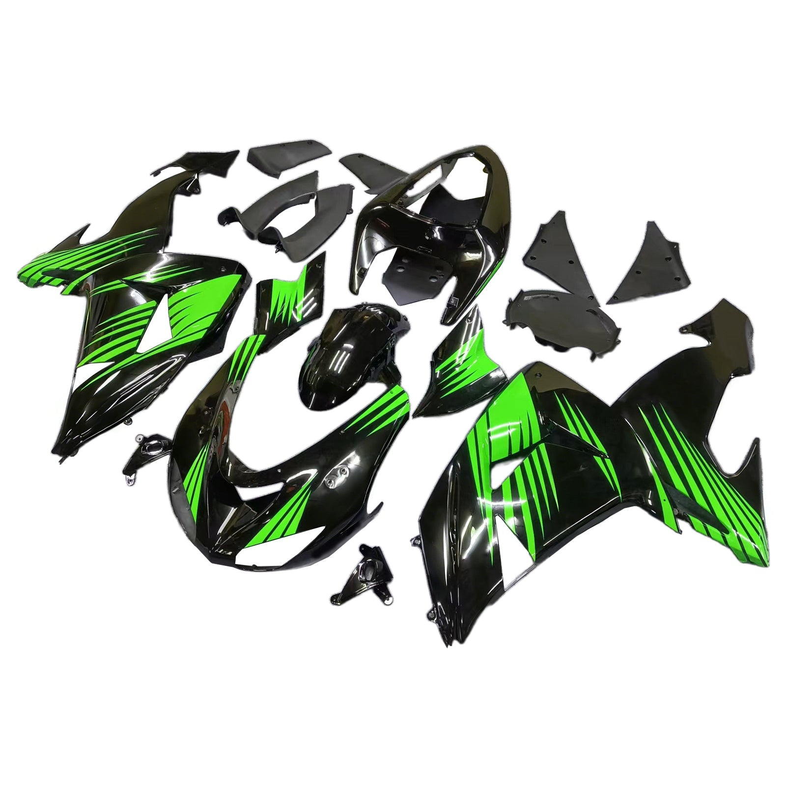 2006-2007 Kawasaki ZX10R Fairing Kit Bodywork Plastic ABS