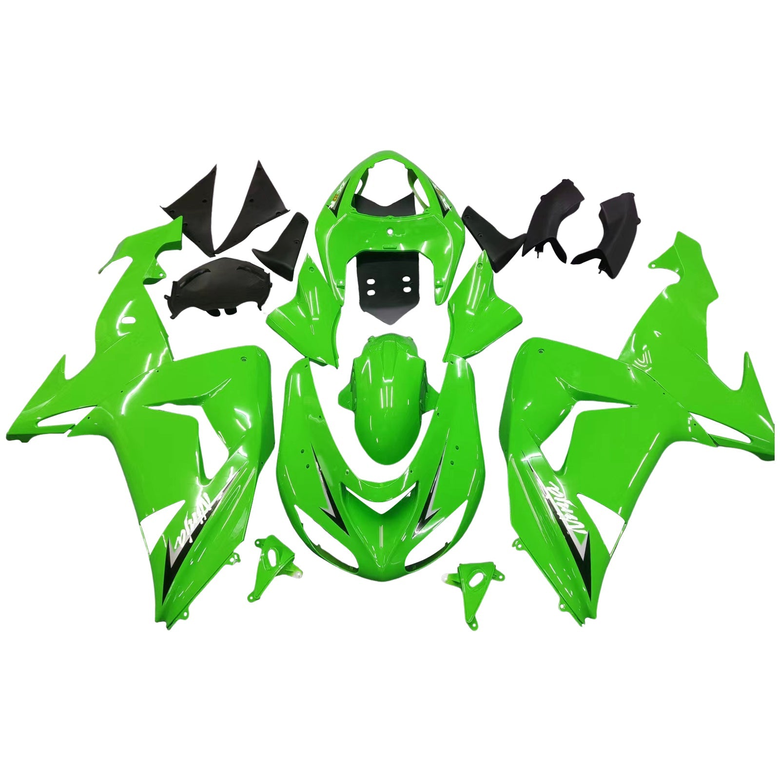 2006-2007 Kawasaki ZX10R Fairing Kit Bodywork Plastic ABS