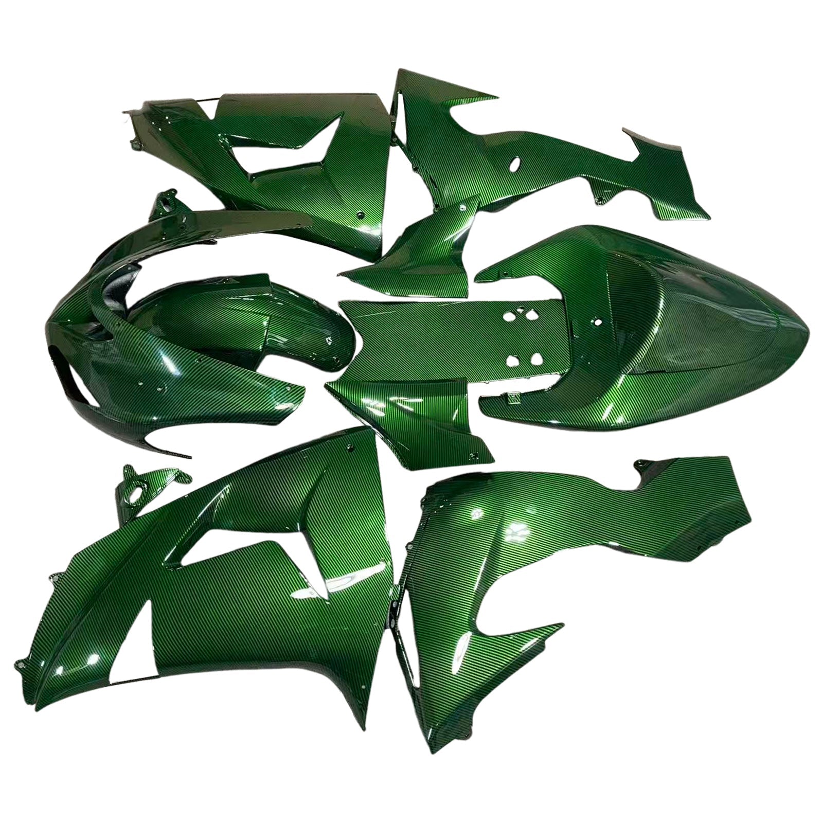 Injection Fairing Kit Bodywork Plastic ABS fit For Kawasaki ZX10R 2006-2007