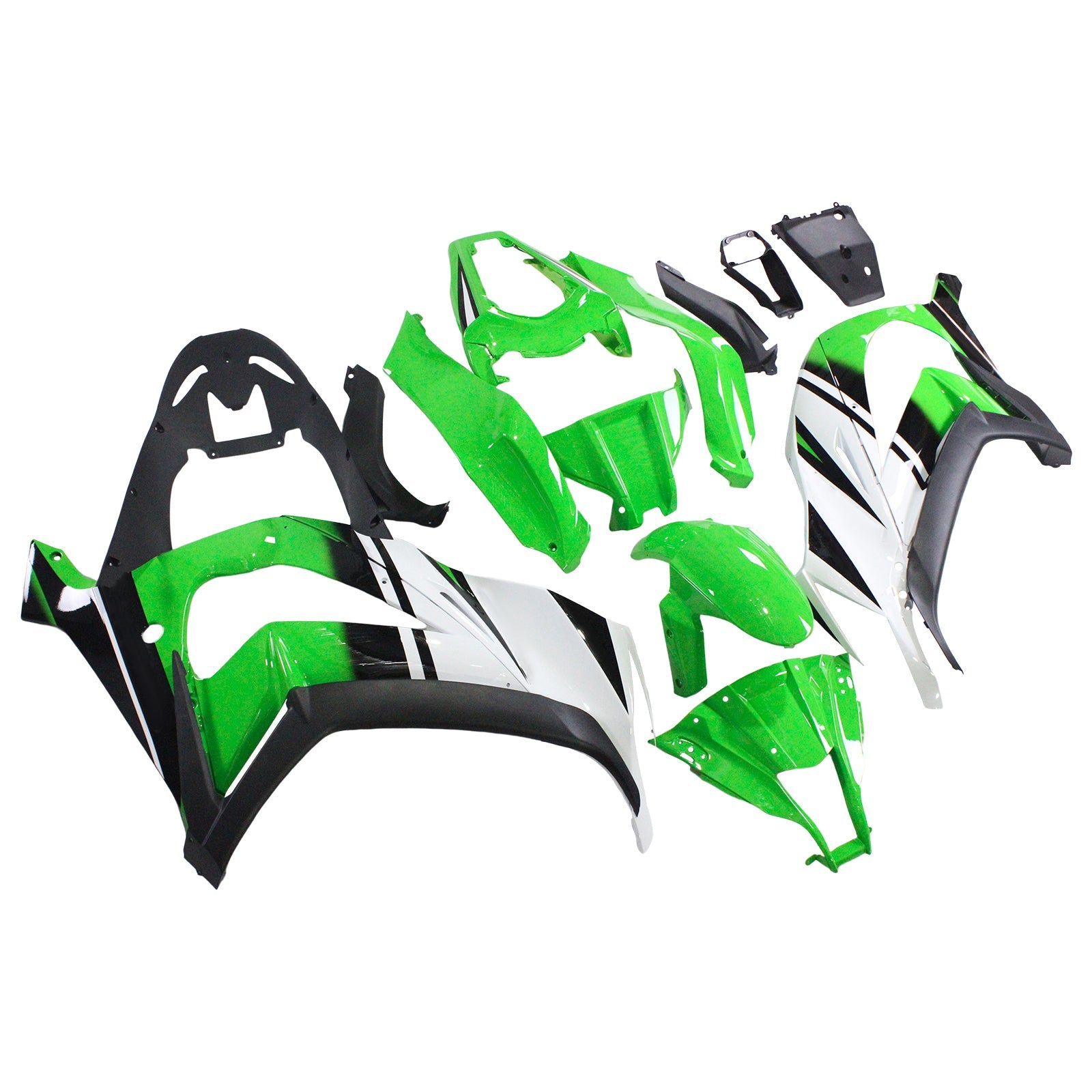 2011-2015 Kawasaki ZX10R Amotopart Injection Fairing Kit Bodywork Plastic ABS #105