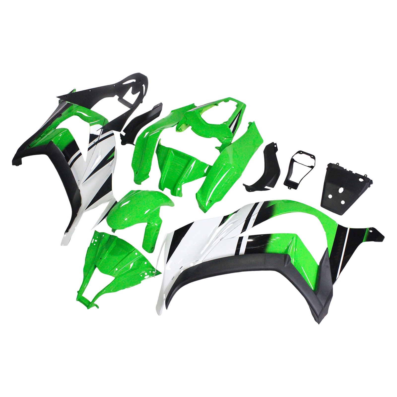 2011-2015 Kawasaki ZX10R Amotopart Injection Fairing Kit Bodywork Plastic ABS #105