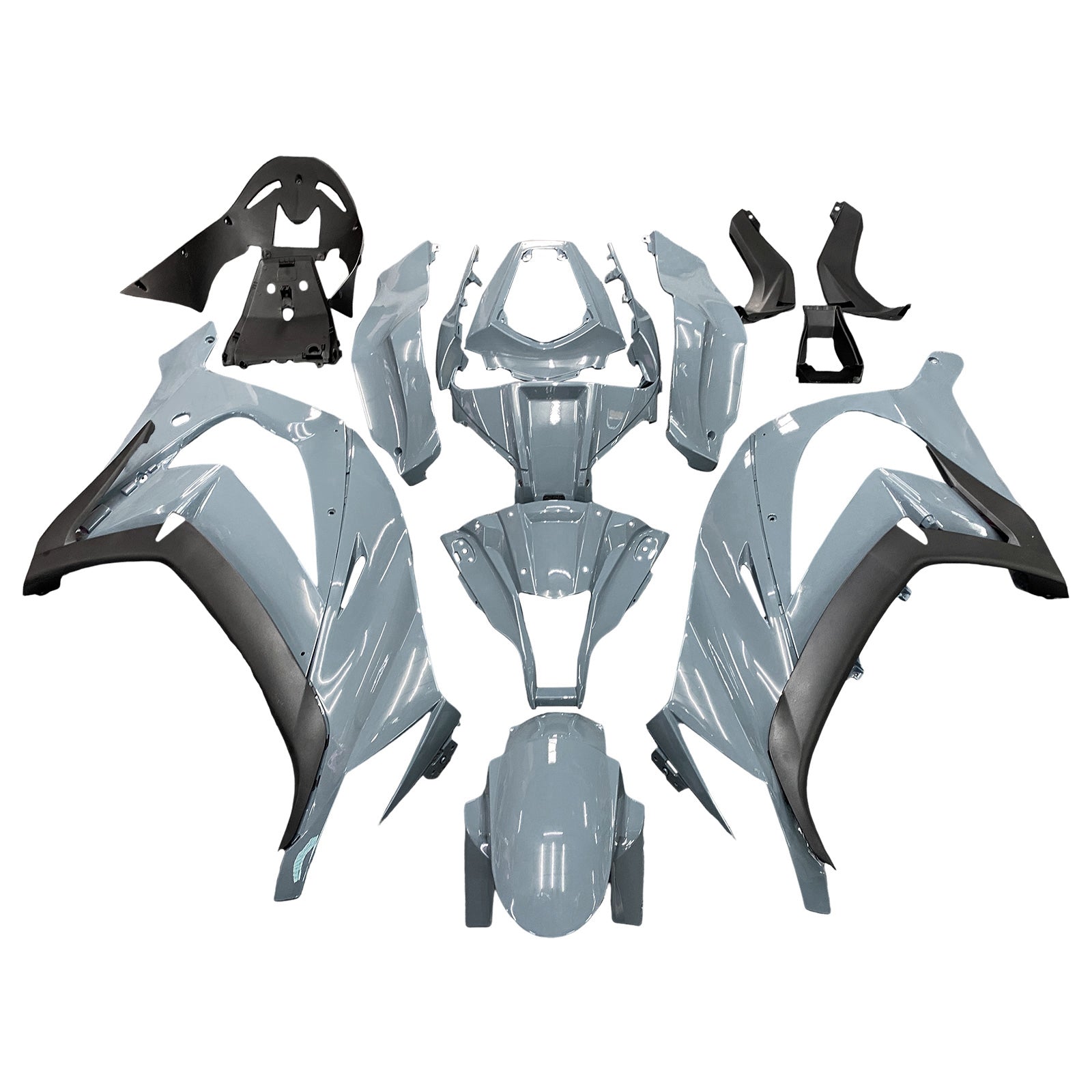 2011-2015 Kawasaki ZX10R Amotopart Injection Fairing Kit Bodywork Plastic ABS #110