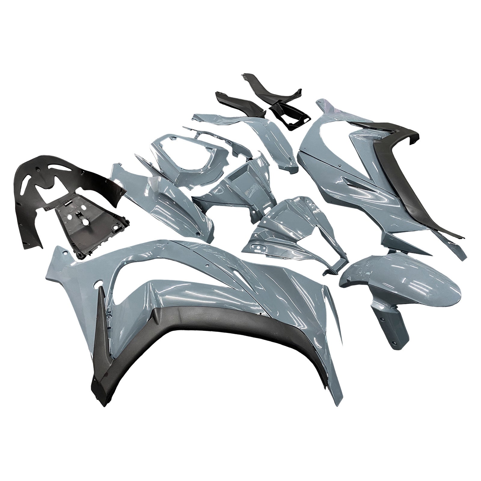2011-2015 Kawasaki ZX10R Amotopart Injection Fairing Kit Bodywork Plastic ABS #110