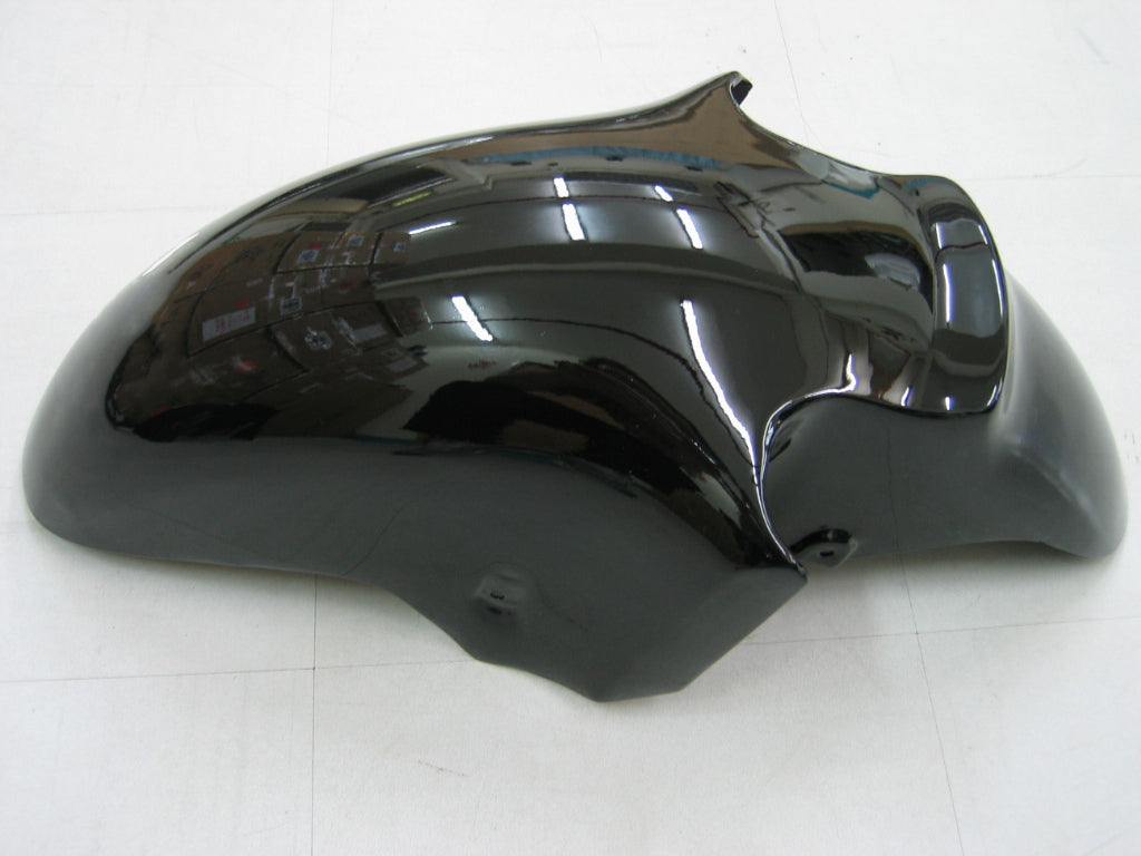 2002-2005 Ninja ZX12R Black White West Bodywork Fairing ABS Injection Molded Plastics Set 3# Generic