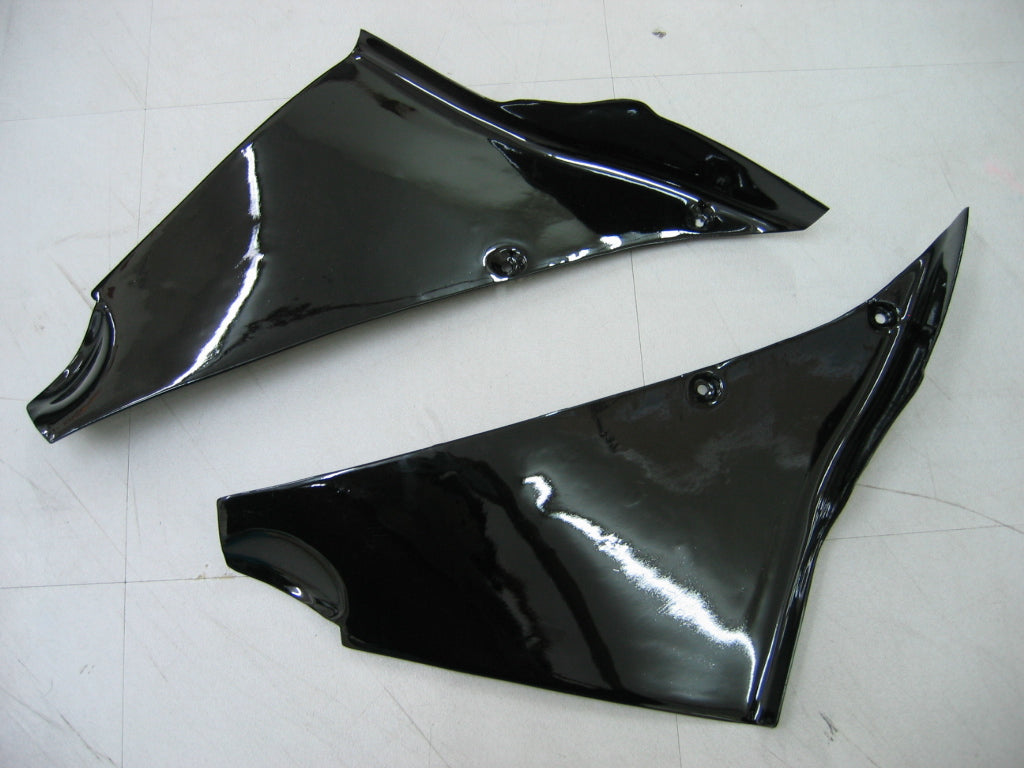 2002-2005 Ninja ZX12R Black White West Bodywork Fairing ABS Injection Molded Plastics Set 3# Generic
