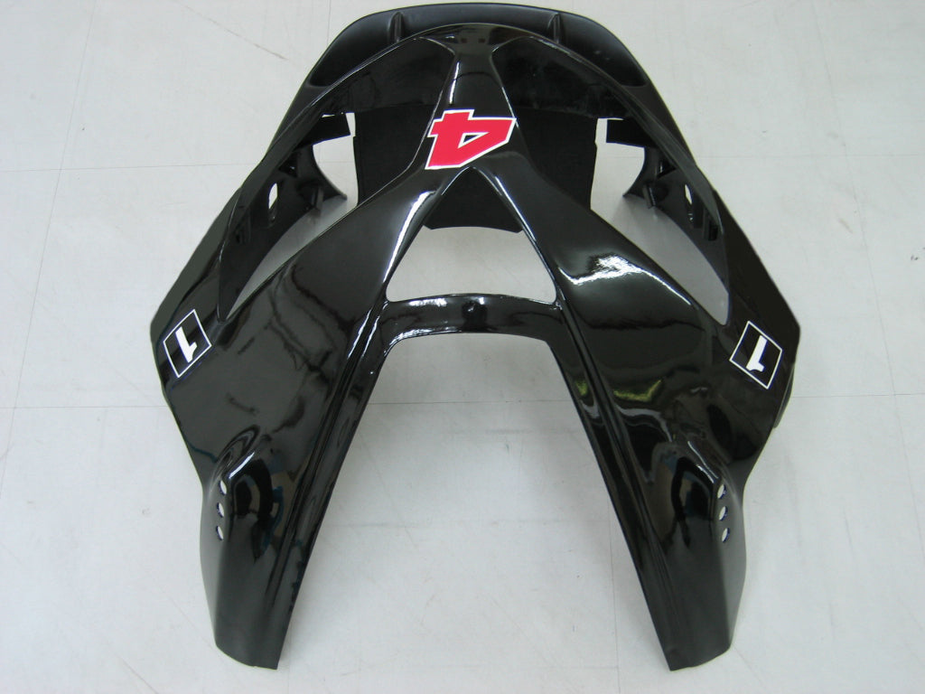 2002-2005 Ninja ZX12R Black White West Bodywork Fairing ABS Injection Molded Plastics Set 3# Generic