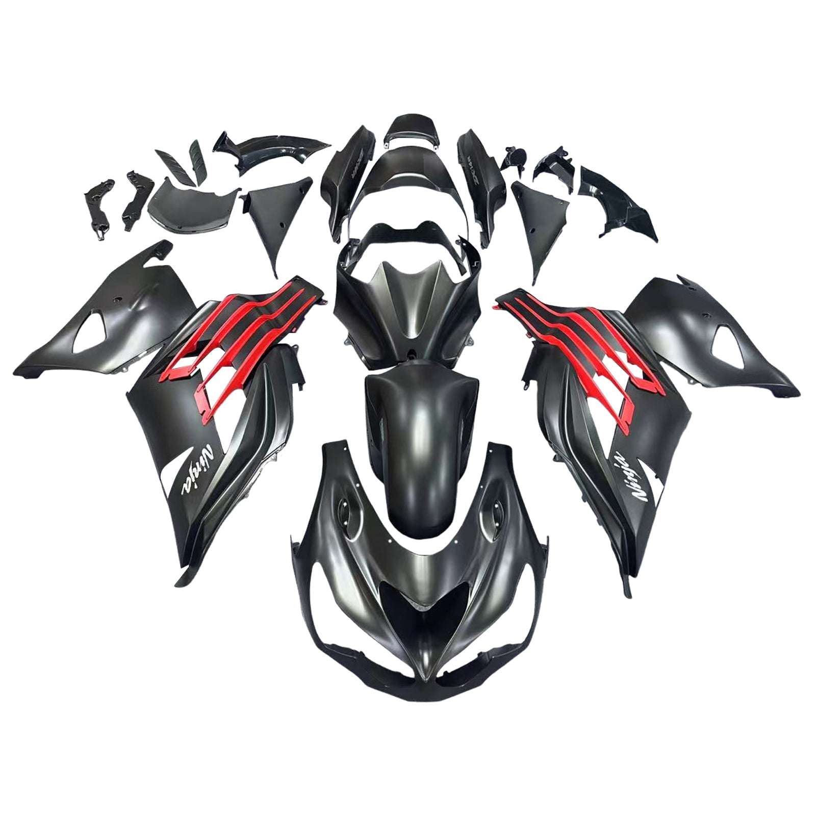 2012-2025 Kawasaki ZX14R Injection Fairing Kit Bodywork Plastic ABS #104