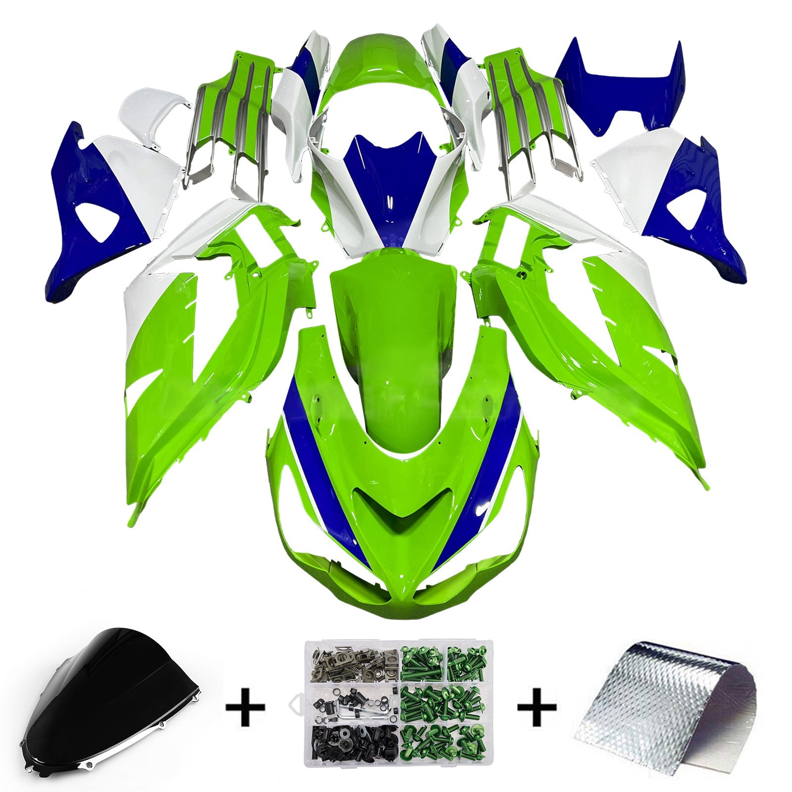 Injection Fairing Kit Bodywork fit For Kawasaki ZX14R ZZR1400 2012-2026