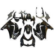 2008-2012 Kawasaki ZX250R EX250 Fairings Black Ninja ZX250 Racing Generic
