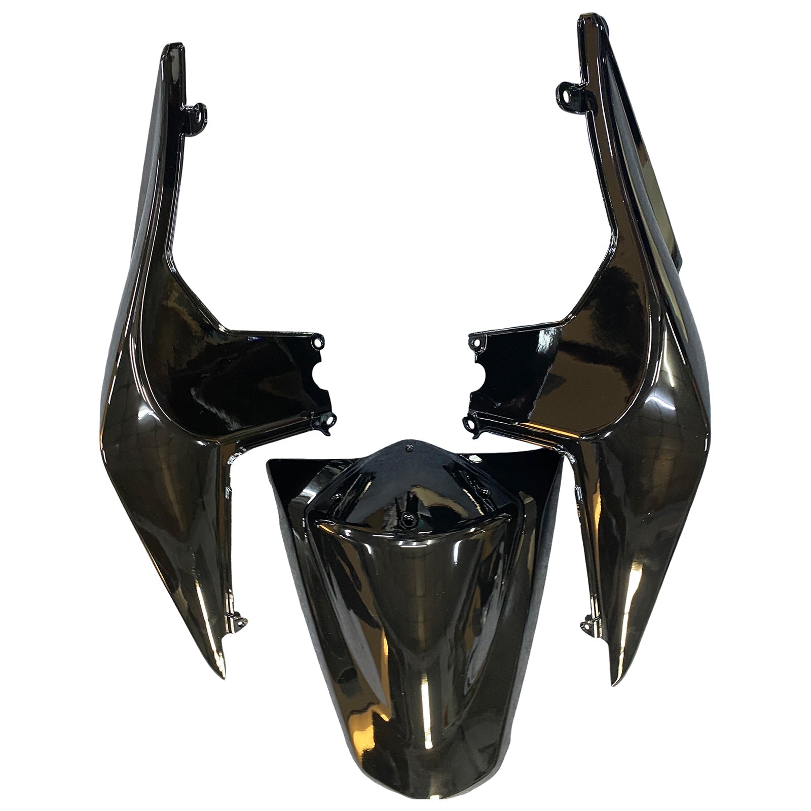 2008-2012 Kawasaki ZX250R EX250 Fairings Black Ninja ZX250 Racing Generic