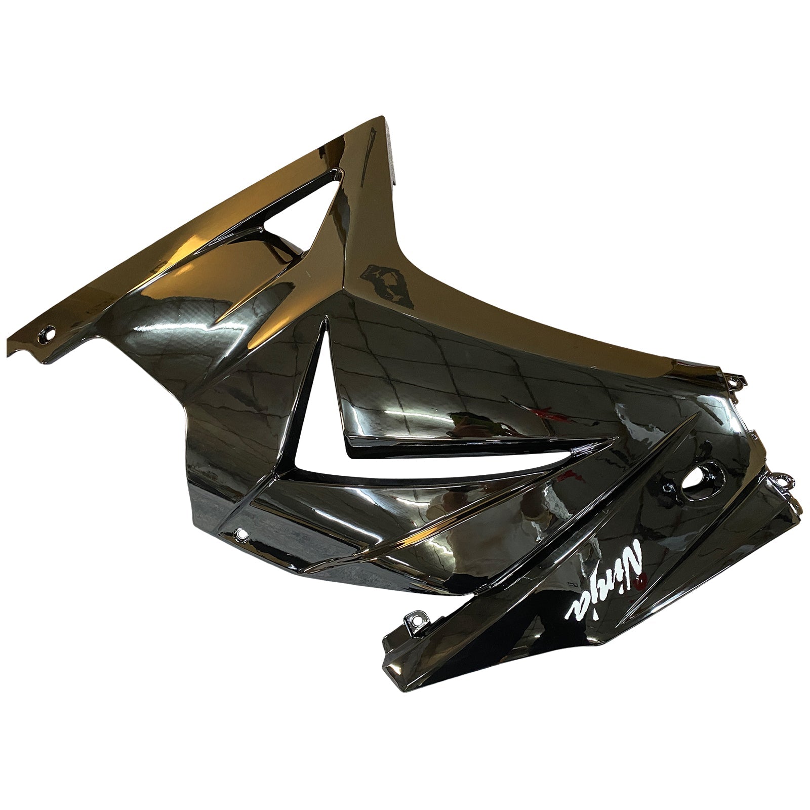2008-2012 Kawasaki ZX250R EX250 Fairings Black Ninja ZX250 Racing Generic