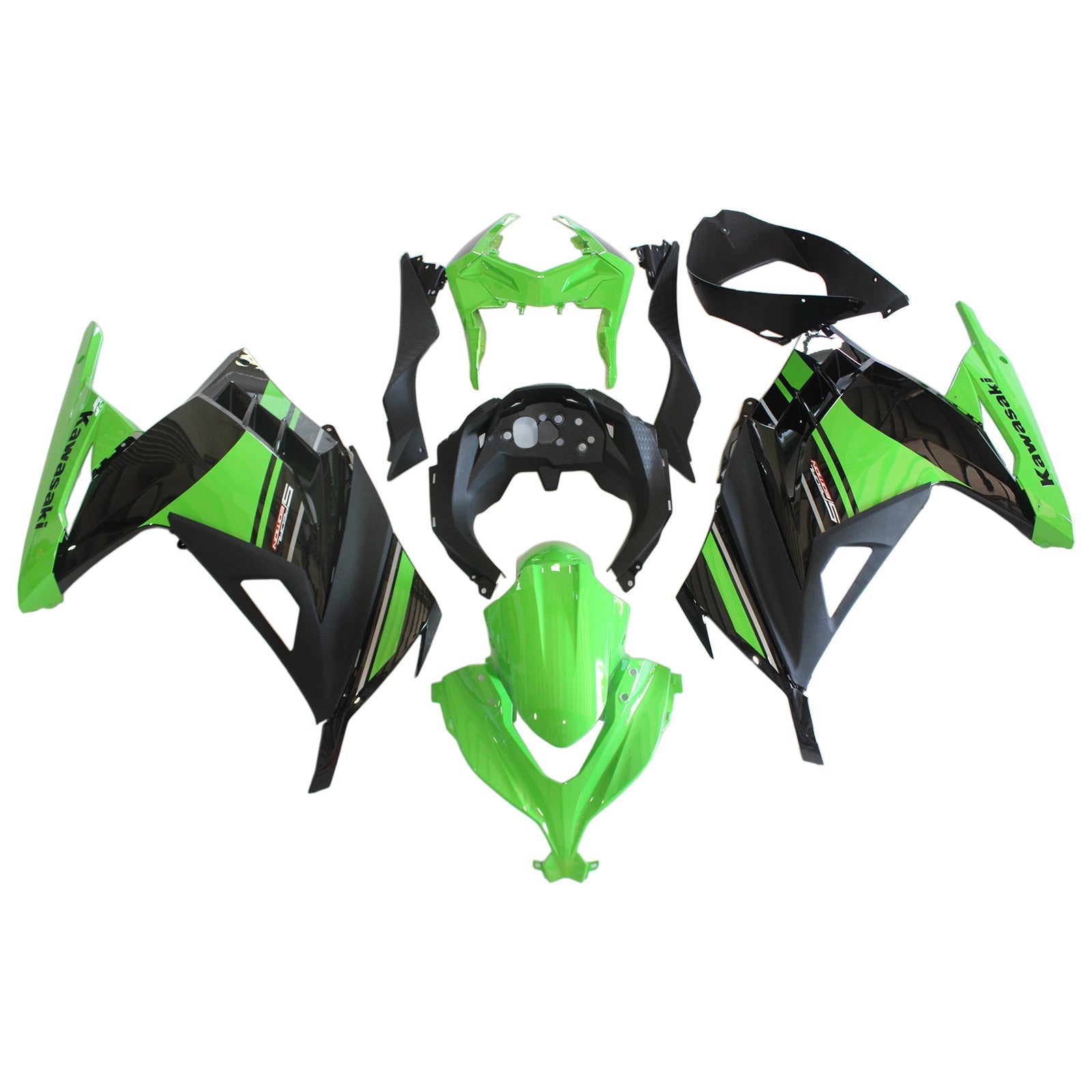 2013-2024 Kawasaki EX300/Ninja300 Injection Fairing Kit Bodywork Plastic ABS