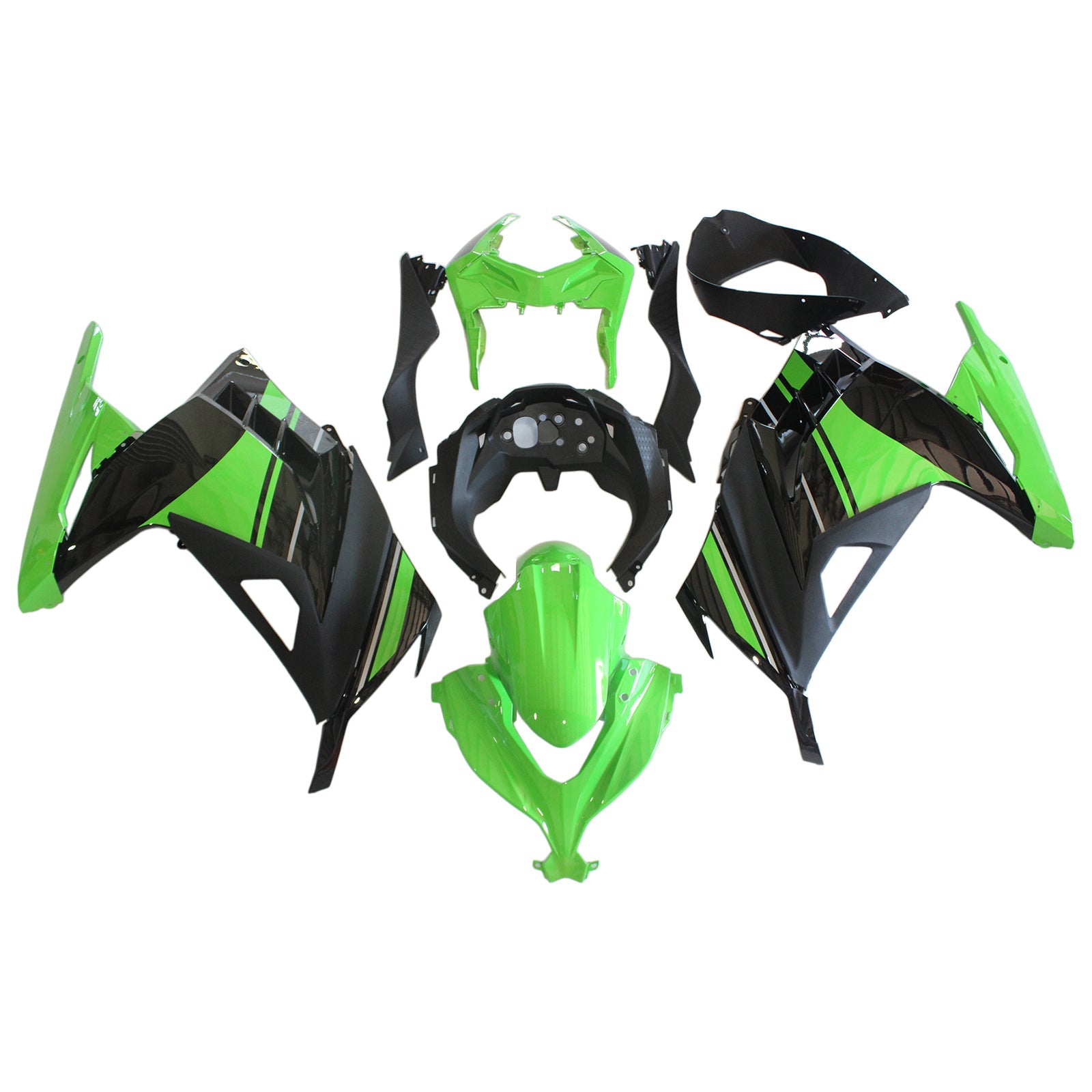 2013-2024 Kawasaki EX300/Ninja300 Injection Fairing Kit Bodywork Plastic ABS