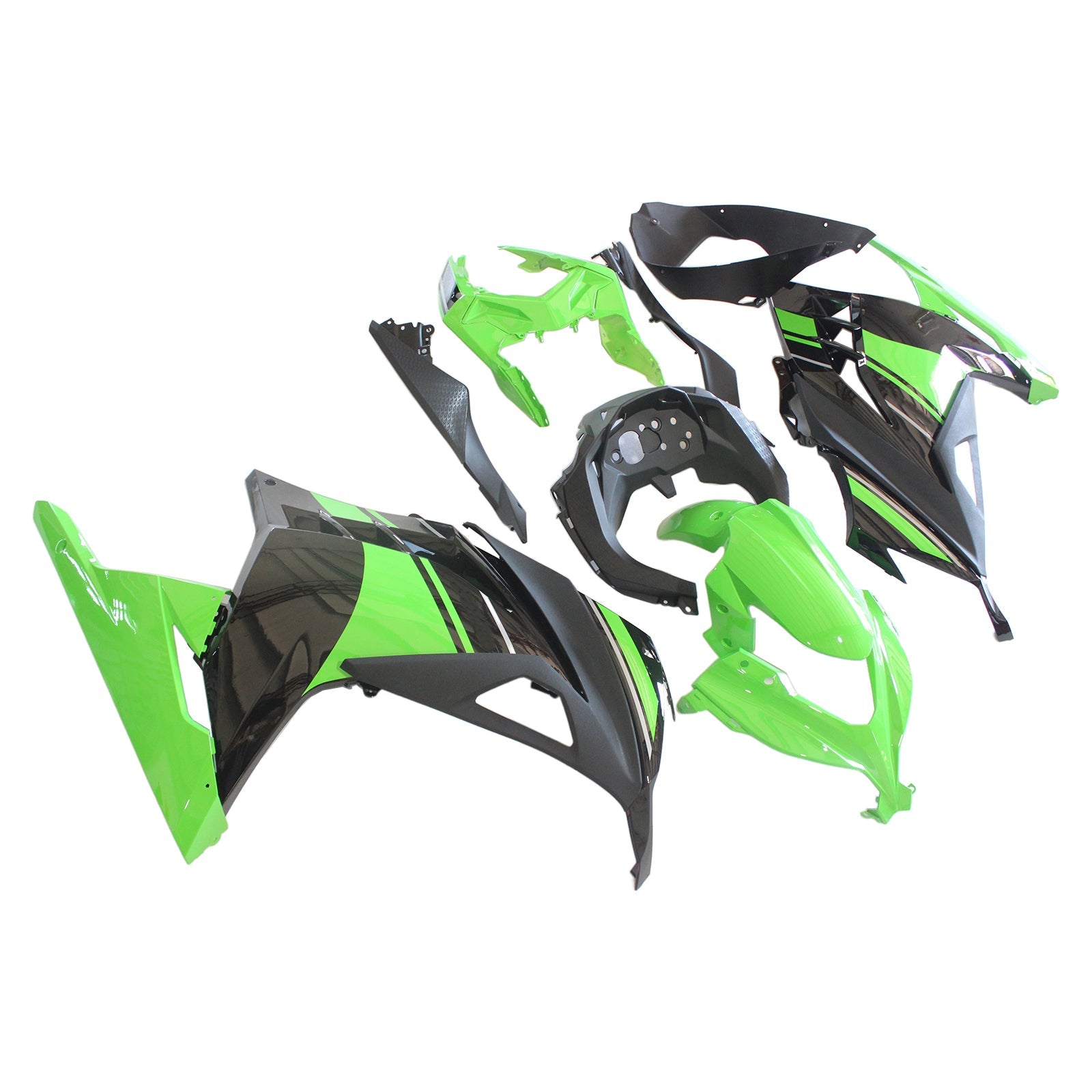 2013-2024 Kawasaki EX300/Ninja300 Injection Fairing Kit Bodywork Plastic ABS