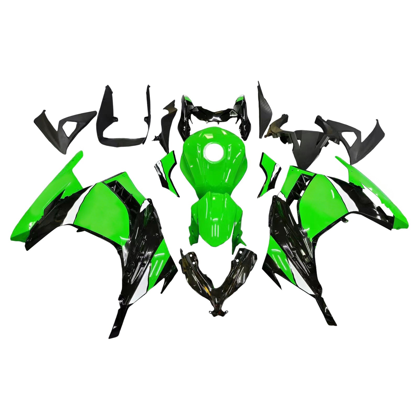 2013-2024 Kawasaki EX300/Ninja300 Injection Fairing Kit Bodywork Plastic ABS