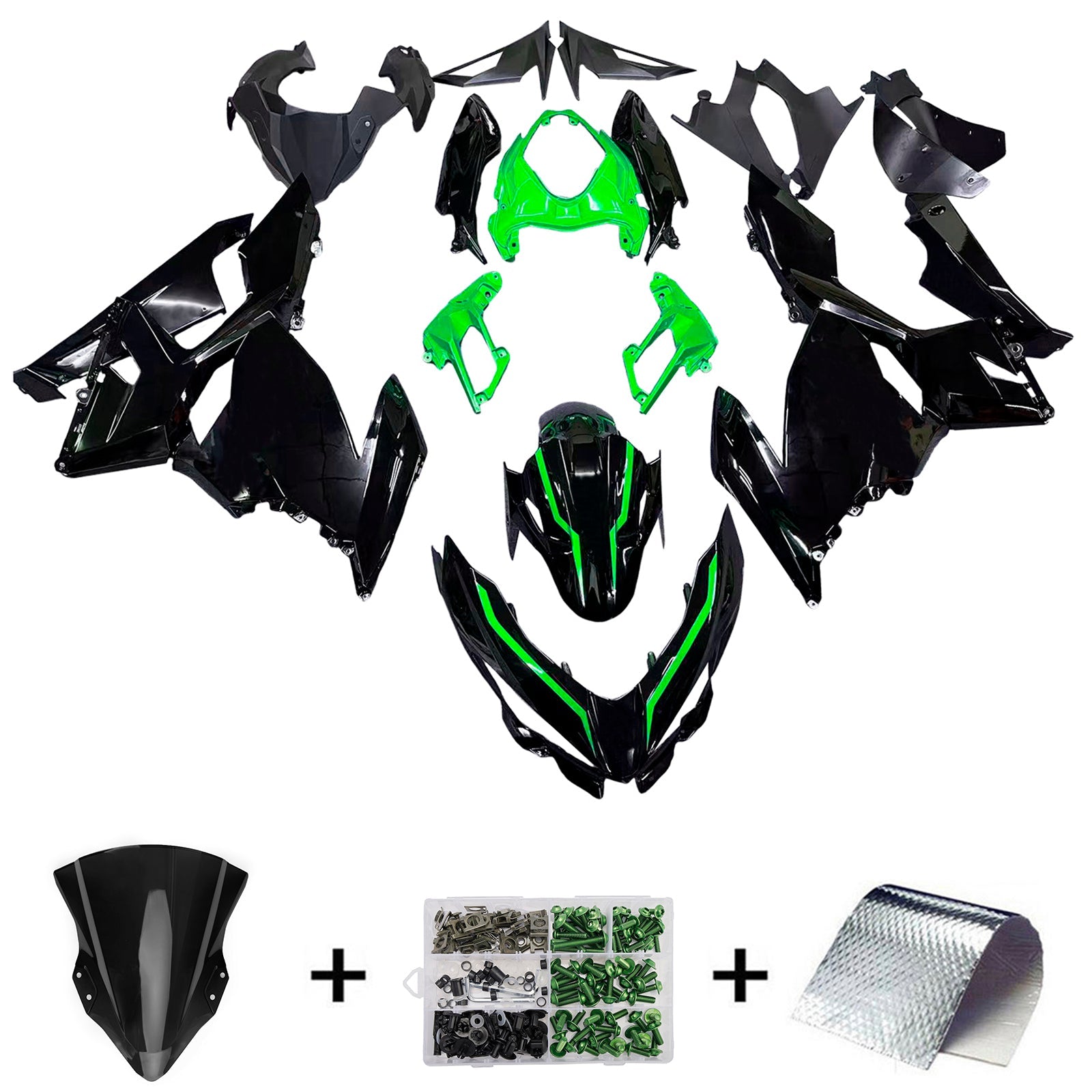 2018-2024 Kawasaki EX400/Ninja400 Fairing Kit