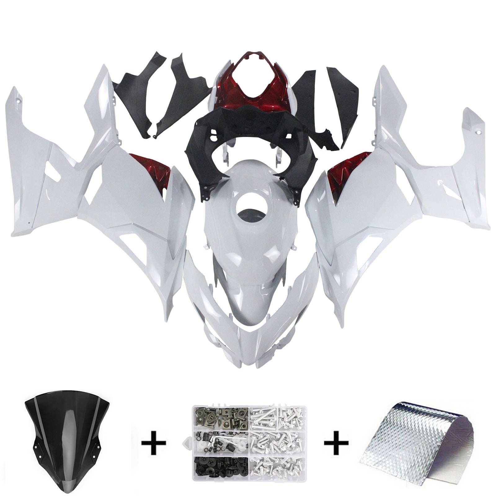 2018-2024 Kawasaki EX400/Ninja400 Fairing Kit