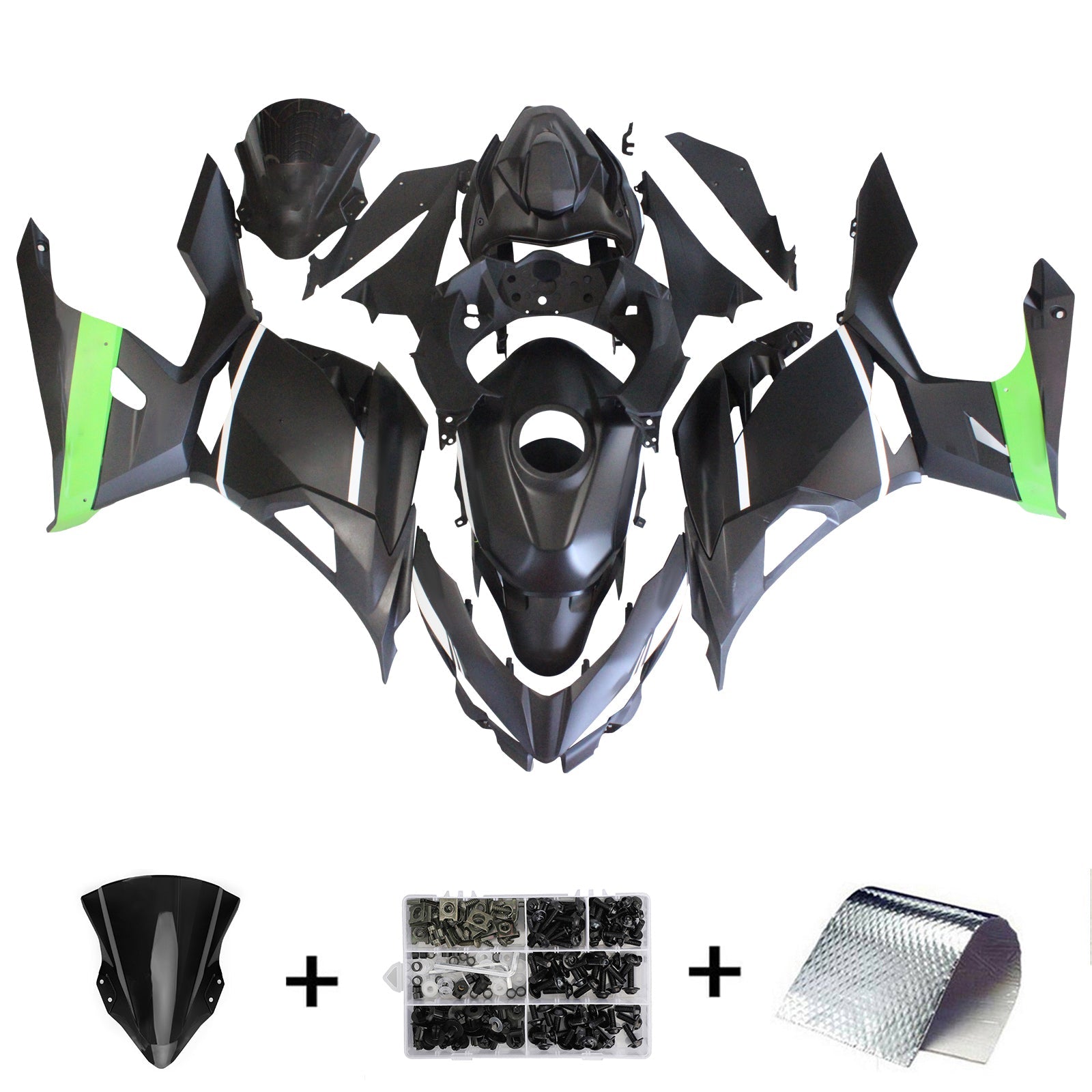 2018-2024 Kawasaki EX400/Ninja400 Fairing Kit