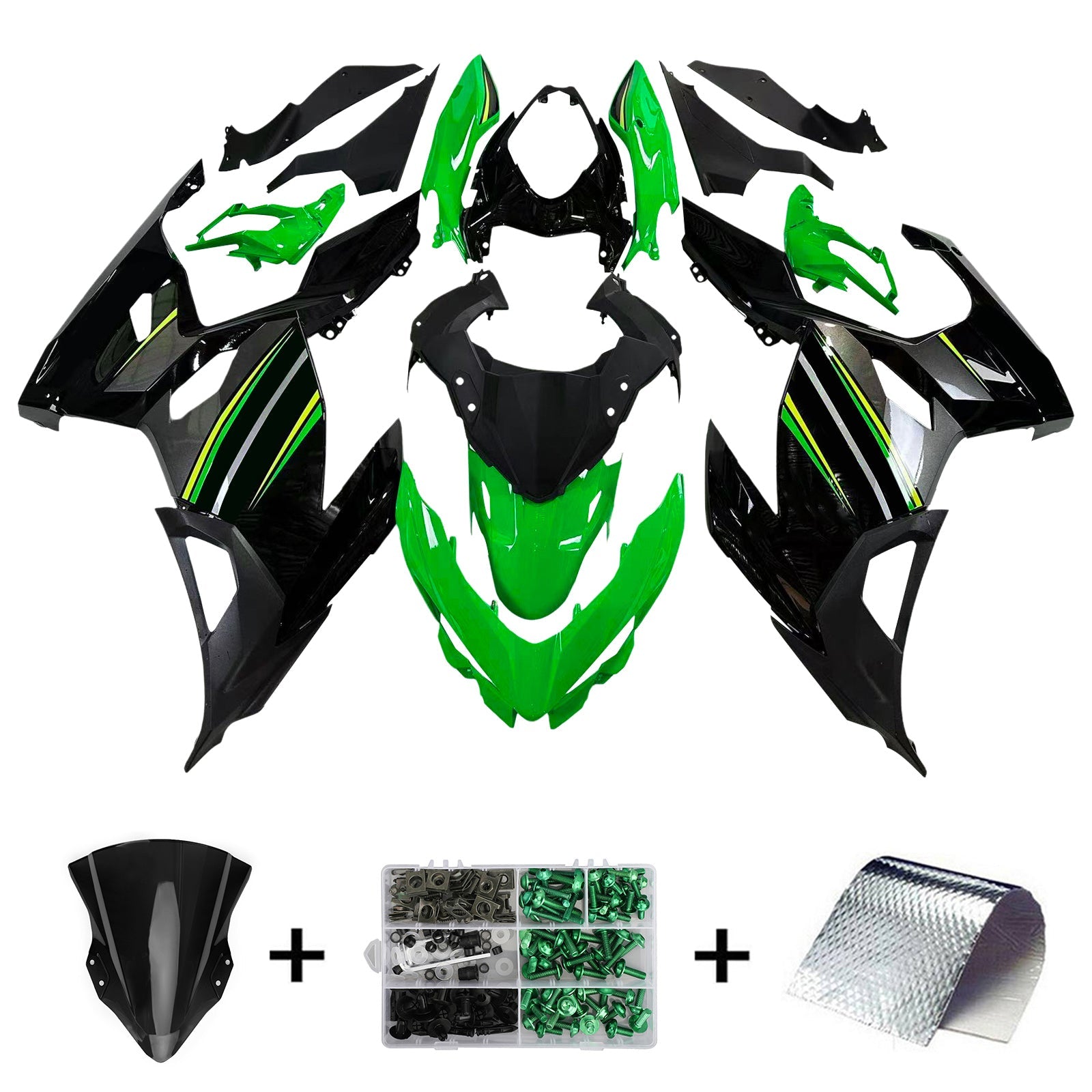 2018-2024 Kawasaki EX400/Ninja400 Fairing Kit