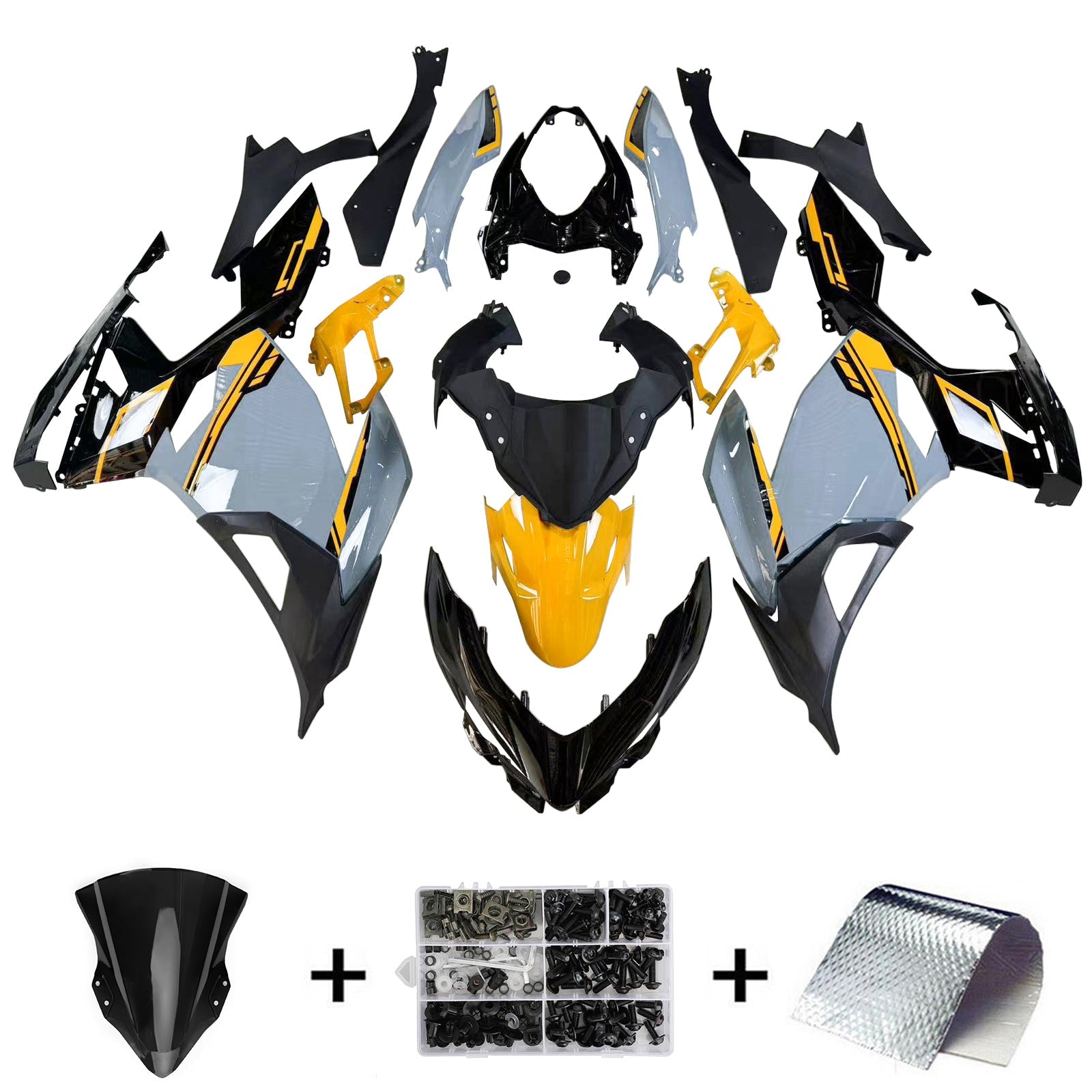2018-2024 Kawasaki EX400/Ninja400 Fairing Kit