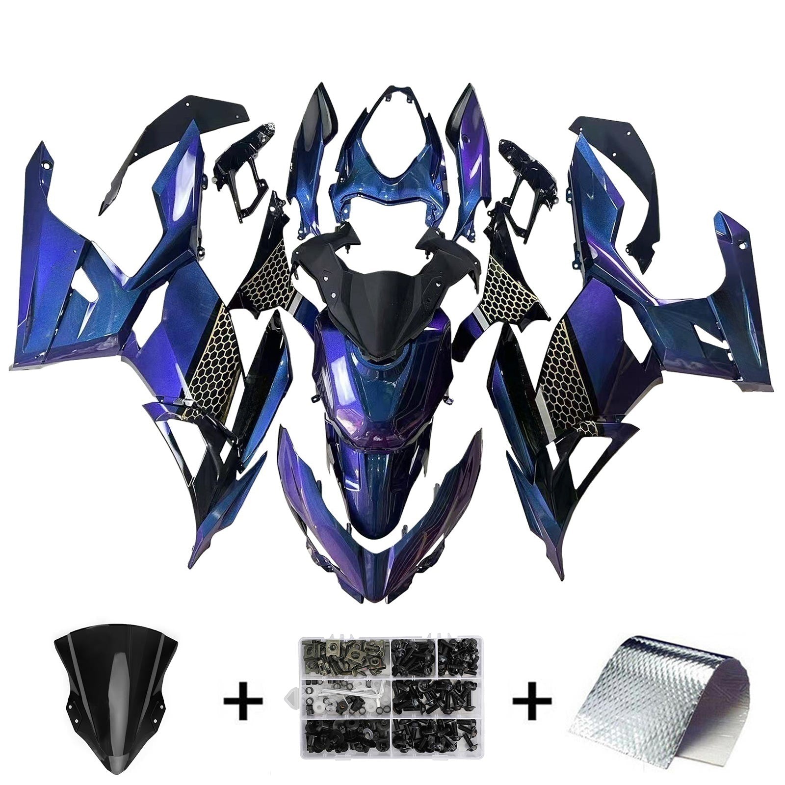 2018-2024 Kawasaki EX400/Ninja400 Fairing Kit