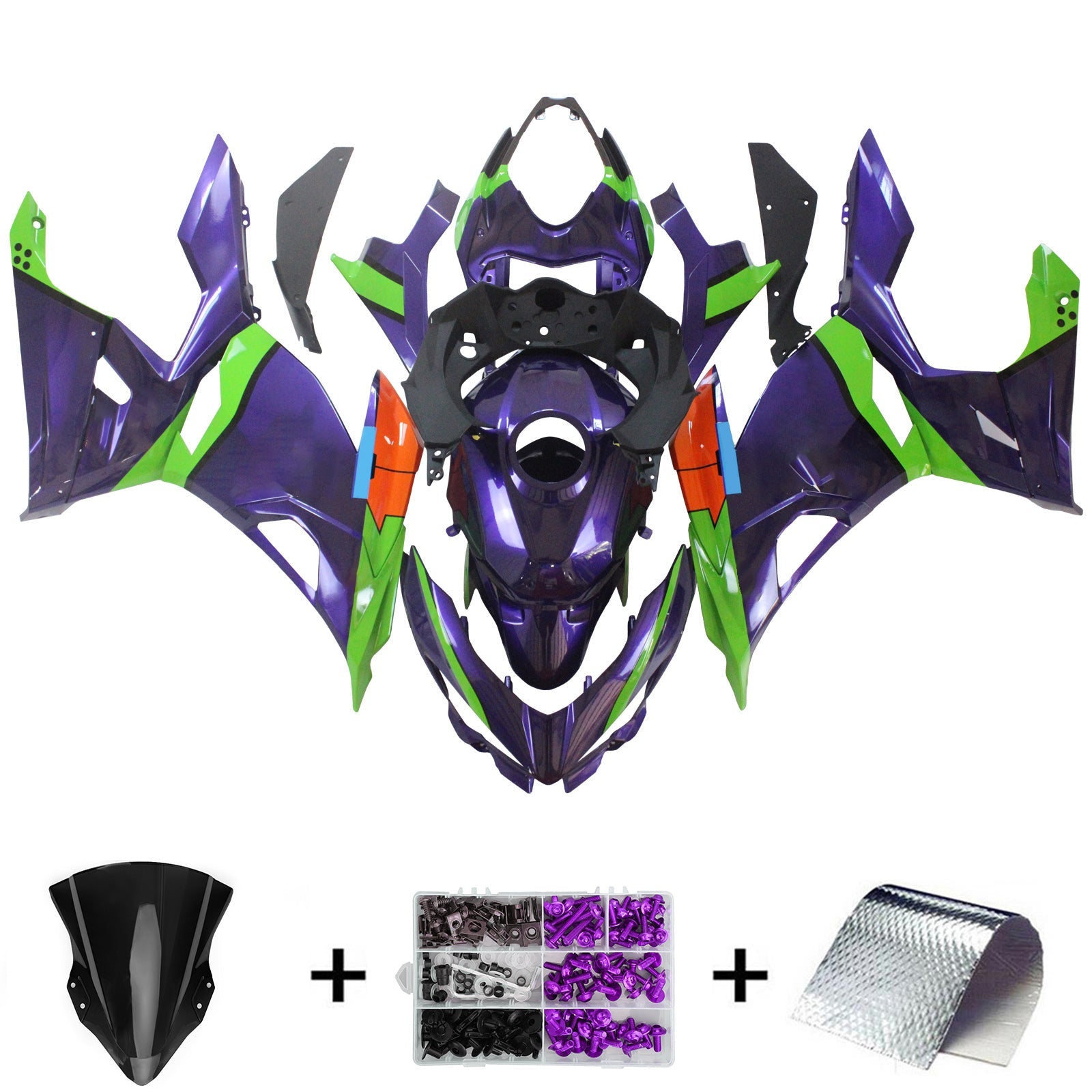 2018-2024 Kawasaki EX400/Ninja400 Fairing Kit