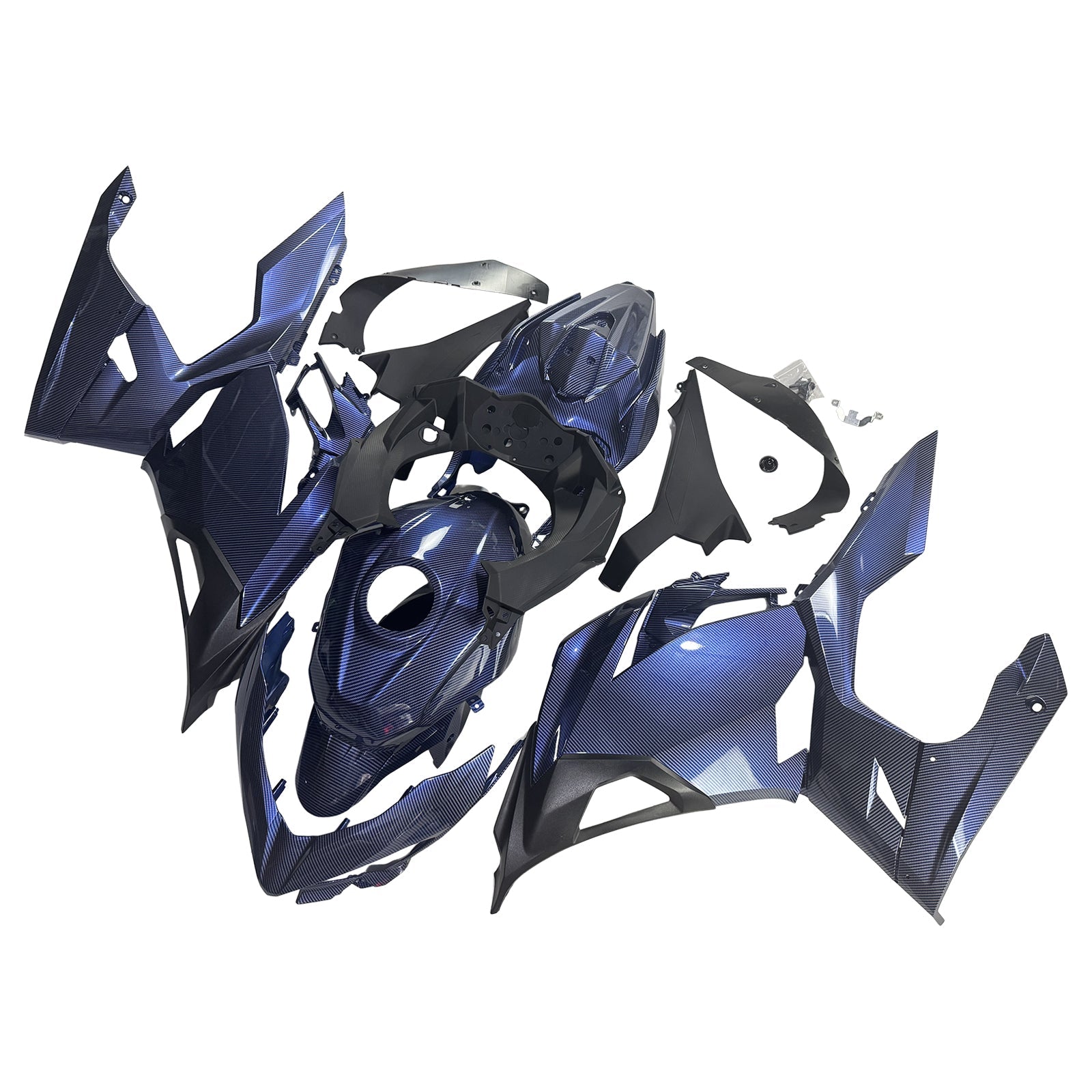 Injection Fairing Kit Bodywork Plastic ABS fit For Kawasaki EX400 Ninja400 2018-2024