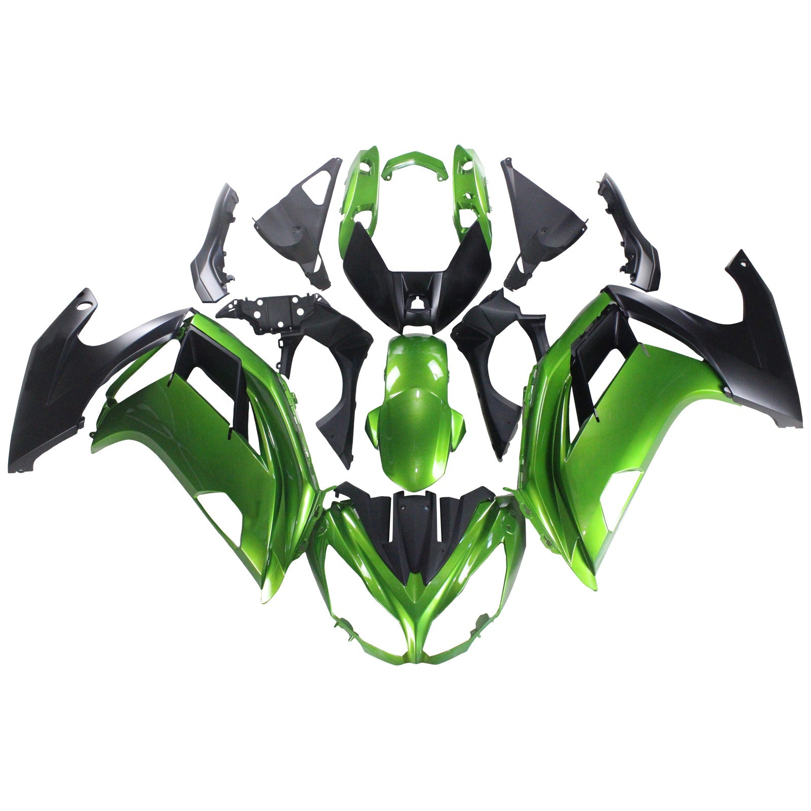 2012-2016 Kawasaki ER6F Ninja650 Amotopart Injection Fairing Kit Bodywork Plastic ABS #113