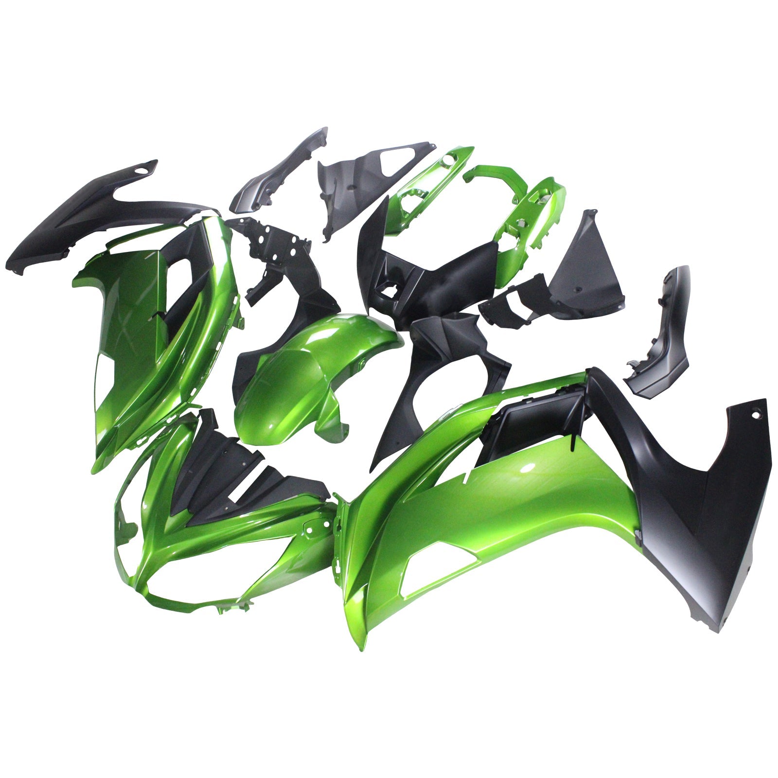 2012-2016 Kawasaki ER6F Ninja650 Amotopart Injection Fairing Kit Bodywork Plastic ABS #113