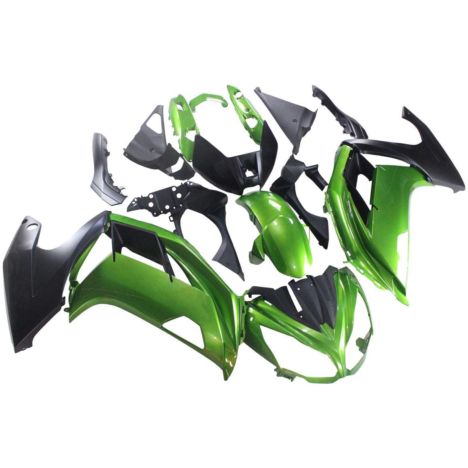 2012-2016 Kawasaki ER6F Ninja650 Amotopart Injection Fairing Kit Bodywork Plastic ABS #113