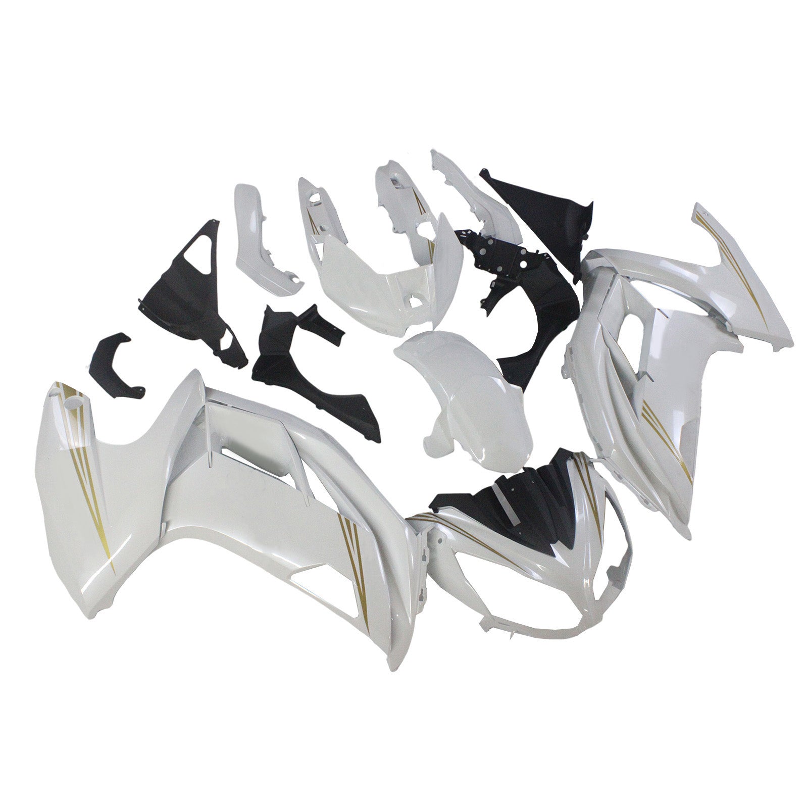 2012-2016 Kawasaki ER6F Ninja650 Amotopart Injection Fairing Kit Bodywork Plastic ABS #121