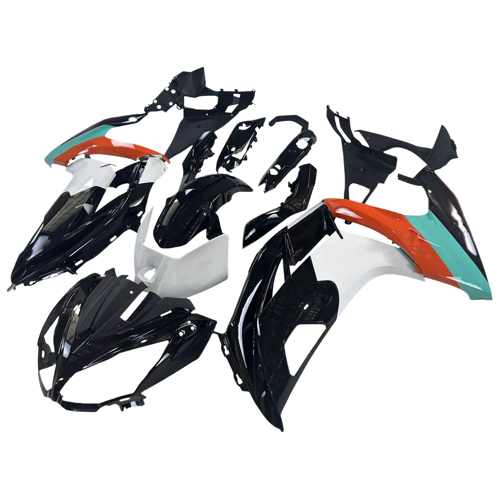 2012-2016 Kawasaki ER6F Ninja650 Amotopart Injection Fairing Kit Bodywork Plastic ABS #123