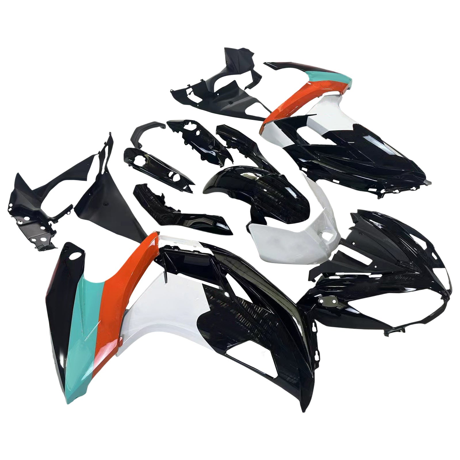 2012-2016 Kawasaki ER6F Ninja650 Amotopart Injection Fairing Kit Bodywork Plastic ABS #123