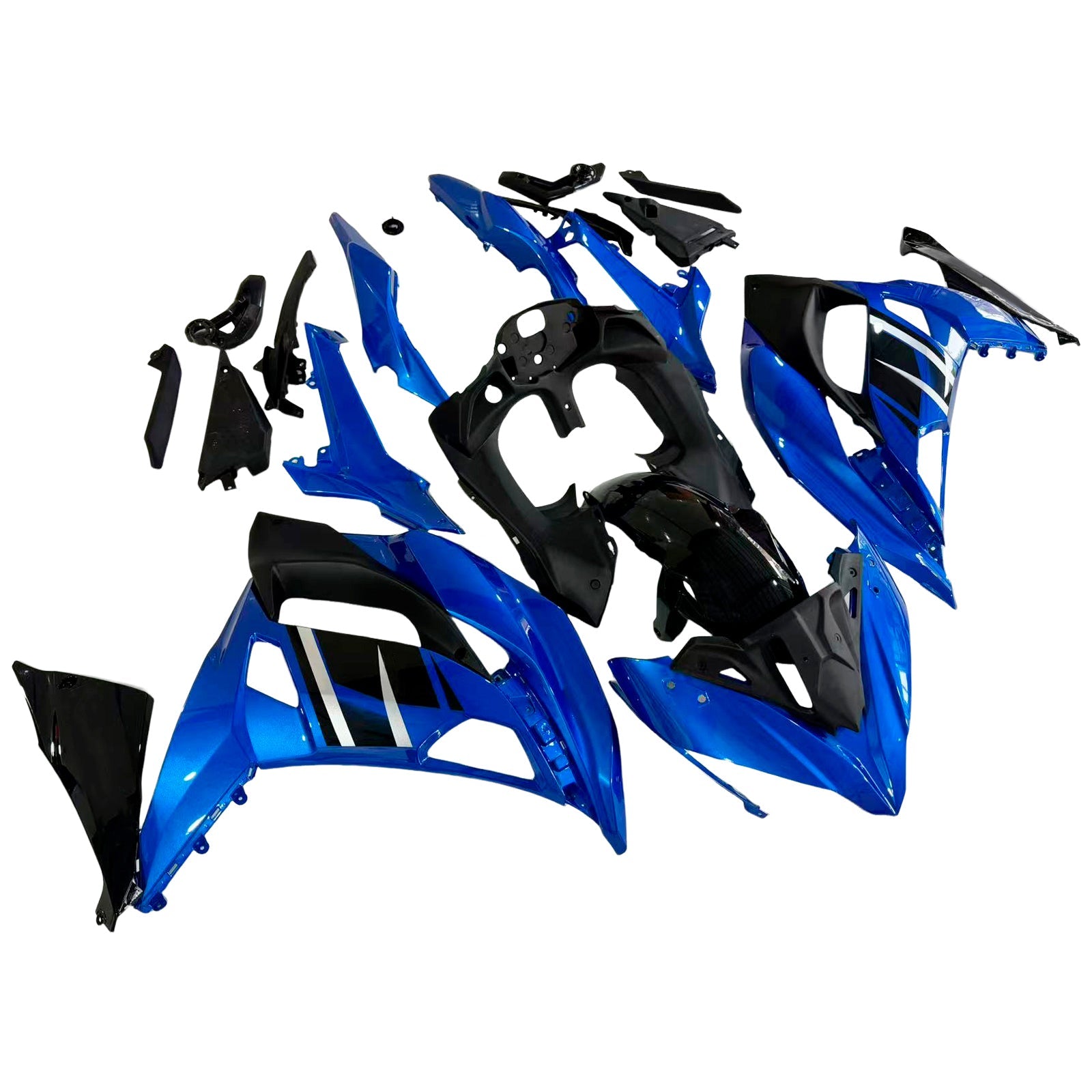 2017-2019 Kawasaki ER6F/Ninja650R Amotopart Injection Fairing Kit Bodywork Plastic ABS #102
