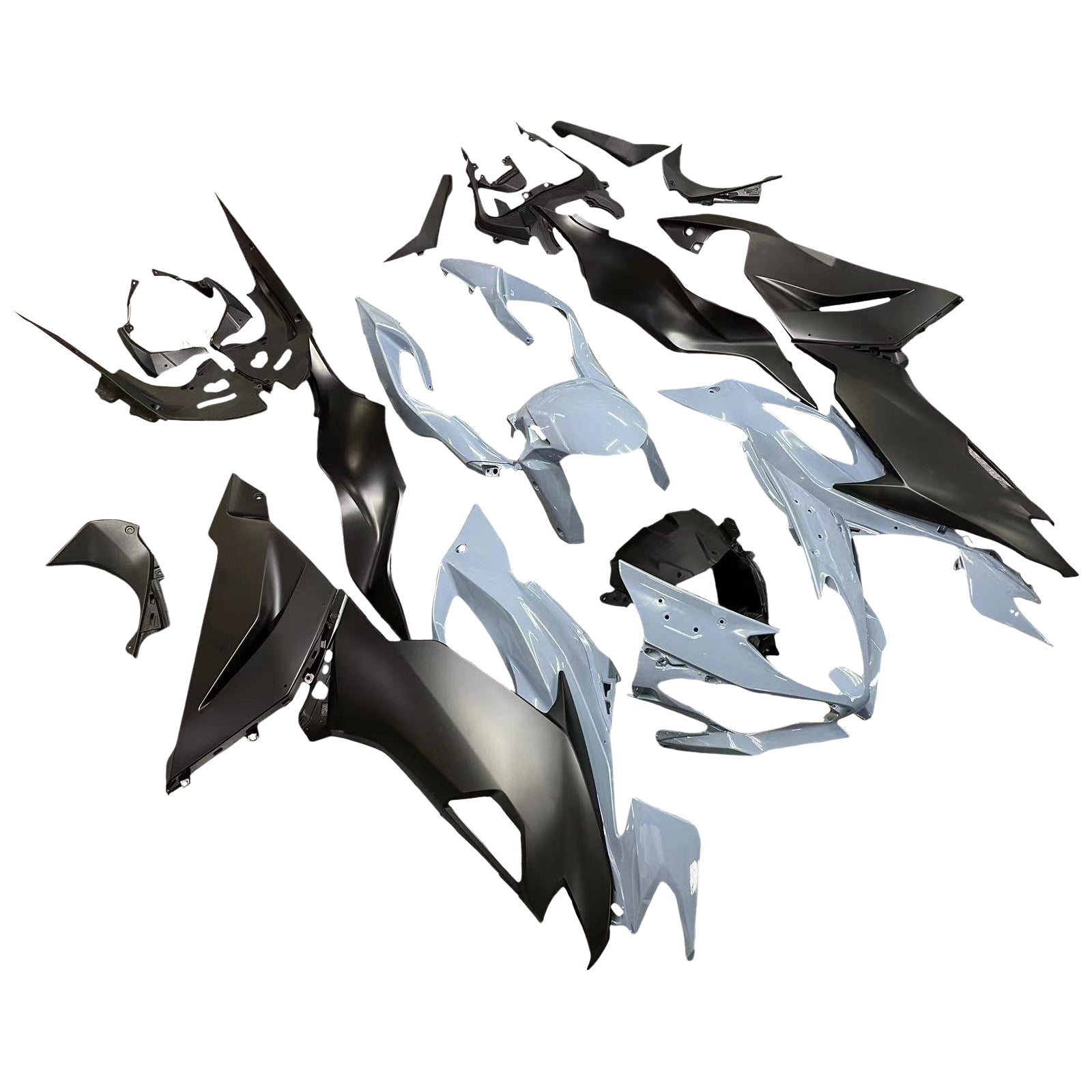 2019-2020 Kawasaki ZX6R Amotopart Injection Fairing Kit Bodywork Plastic ABS #101