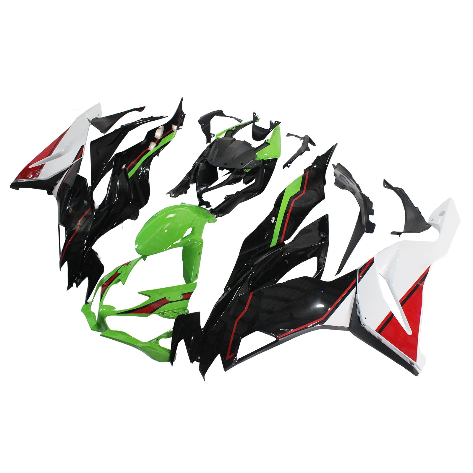 2019-2020 Kawasaki ZX6R Amotopart Injection Fairing Kit Bodywork Plastic ABS #102