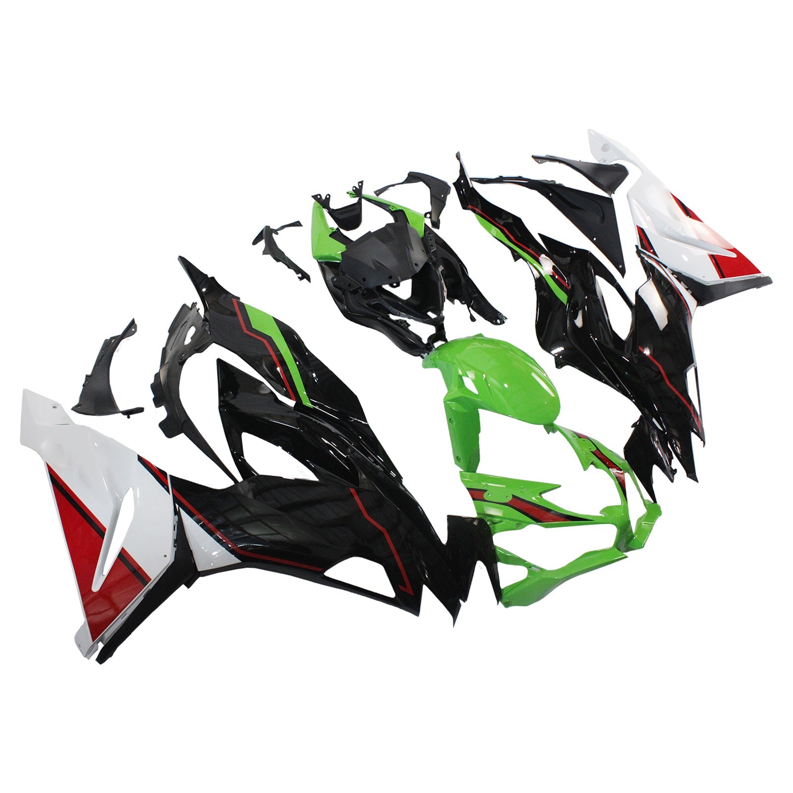 2019-2020 Kawasaki ZX6R Amotopart Injection Fairing Kit Bodywork Plastic ABS #102