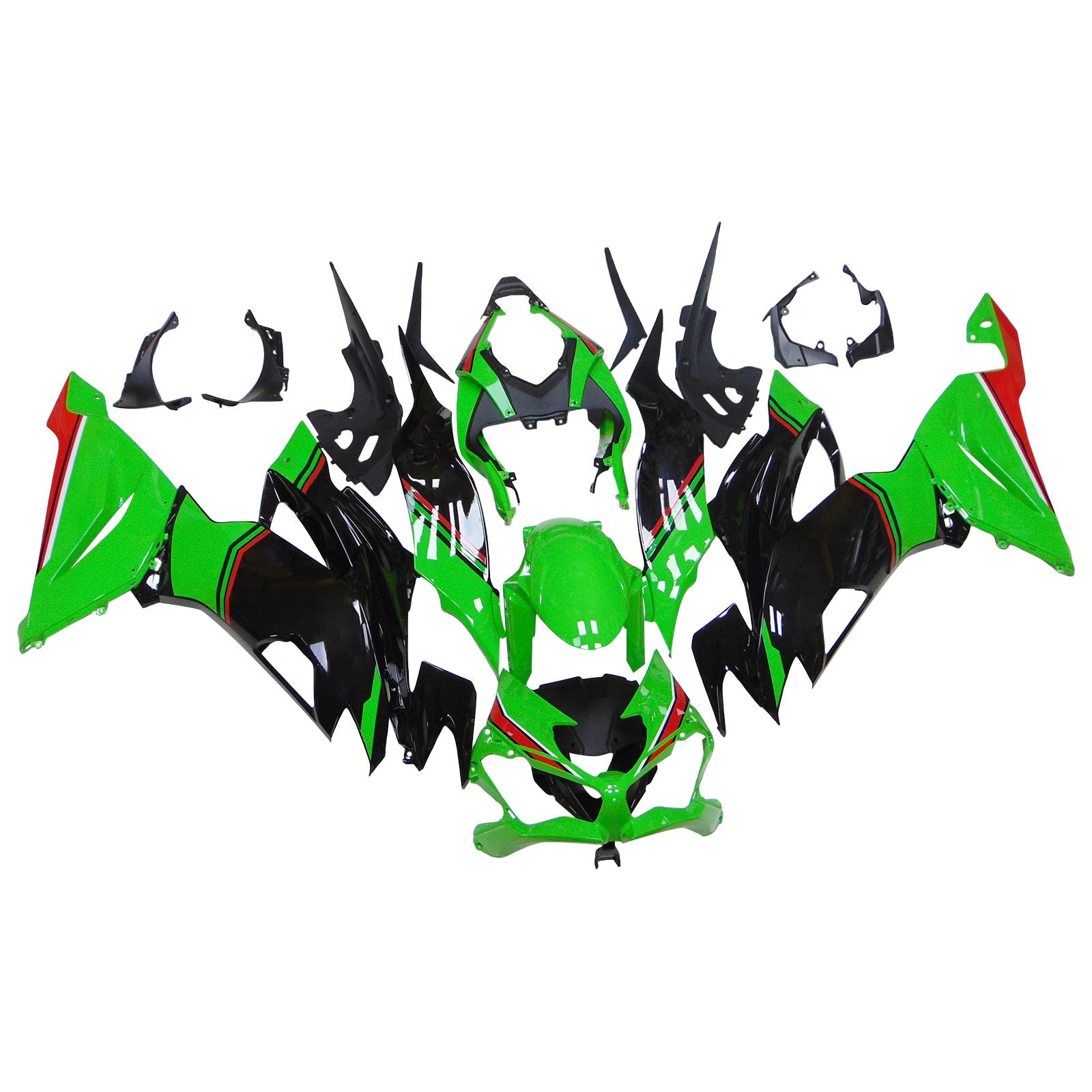 2019-2023 Kawasaki ZX6R Injection Fairing Kit Bodywork Plastic ABS