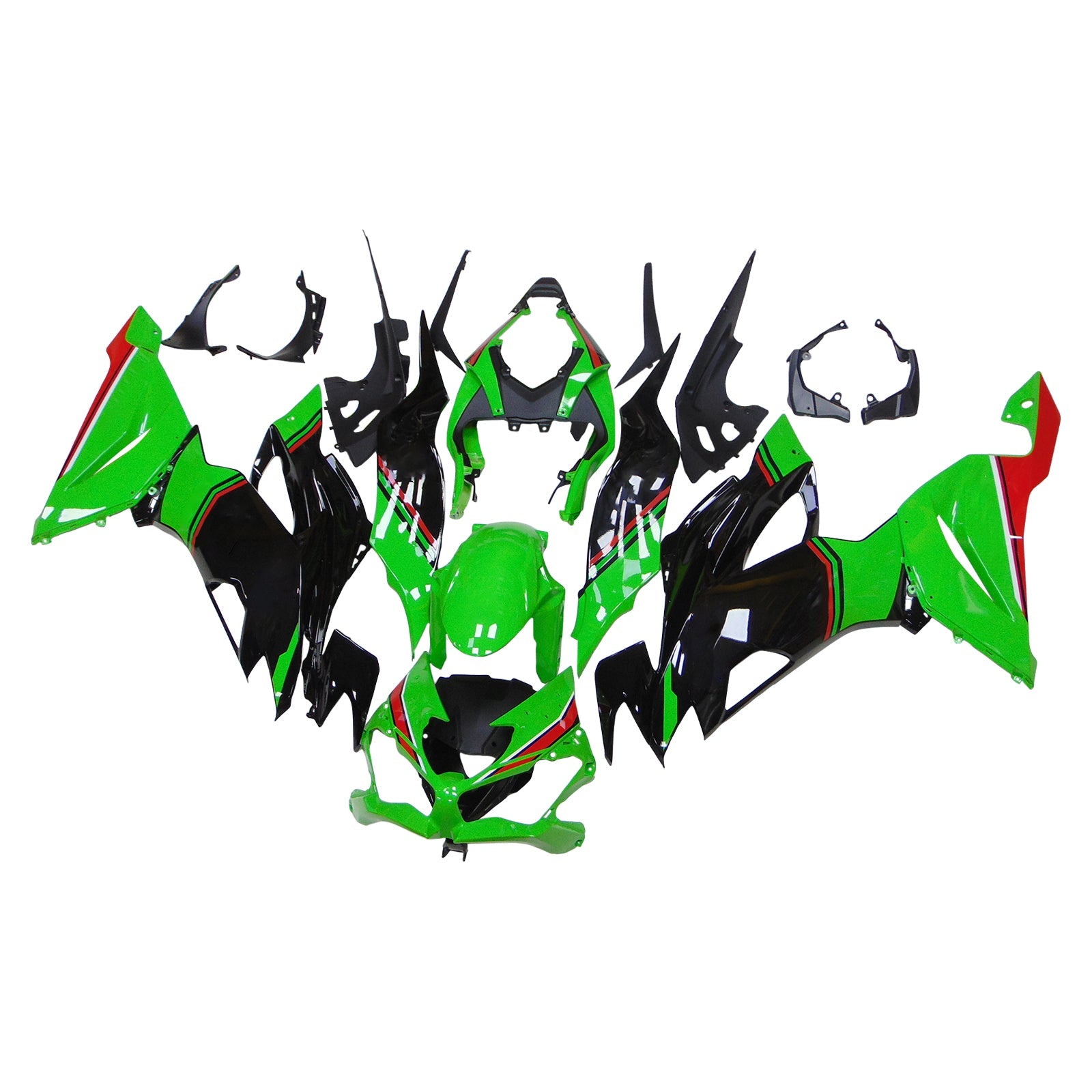 2019-2023 Kawasaki ZX6R Injection Fairing Kit Bodywork Plastic ABS