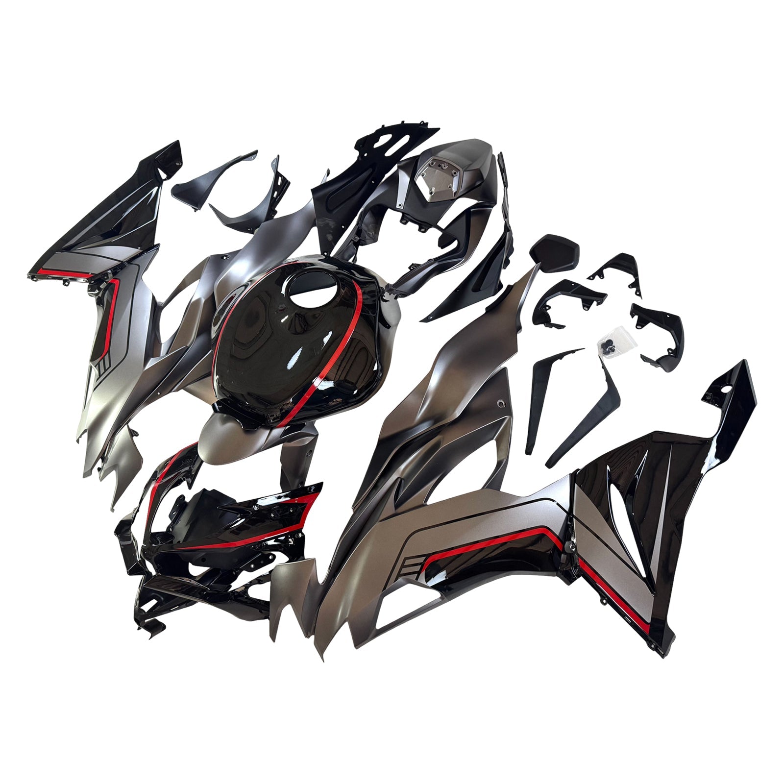 Injection Fairing Kit Bodywork Plastic ABS fit For Kawasaki ZX6R 2019-2023