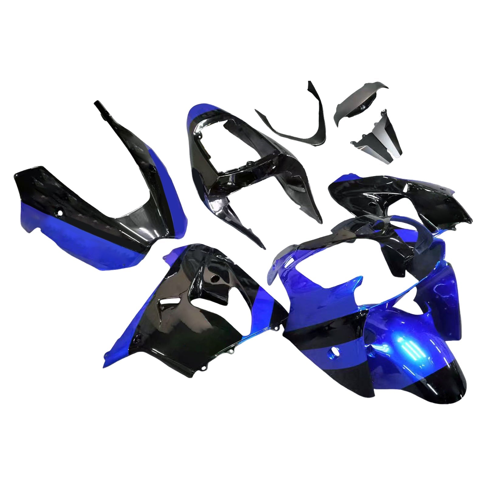 2002-2003 Kawasaki ZX9R Injection Fairing Kit Bodywork Plastic ABS#126