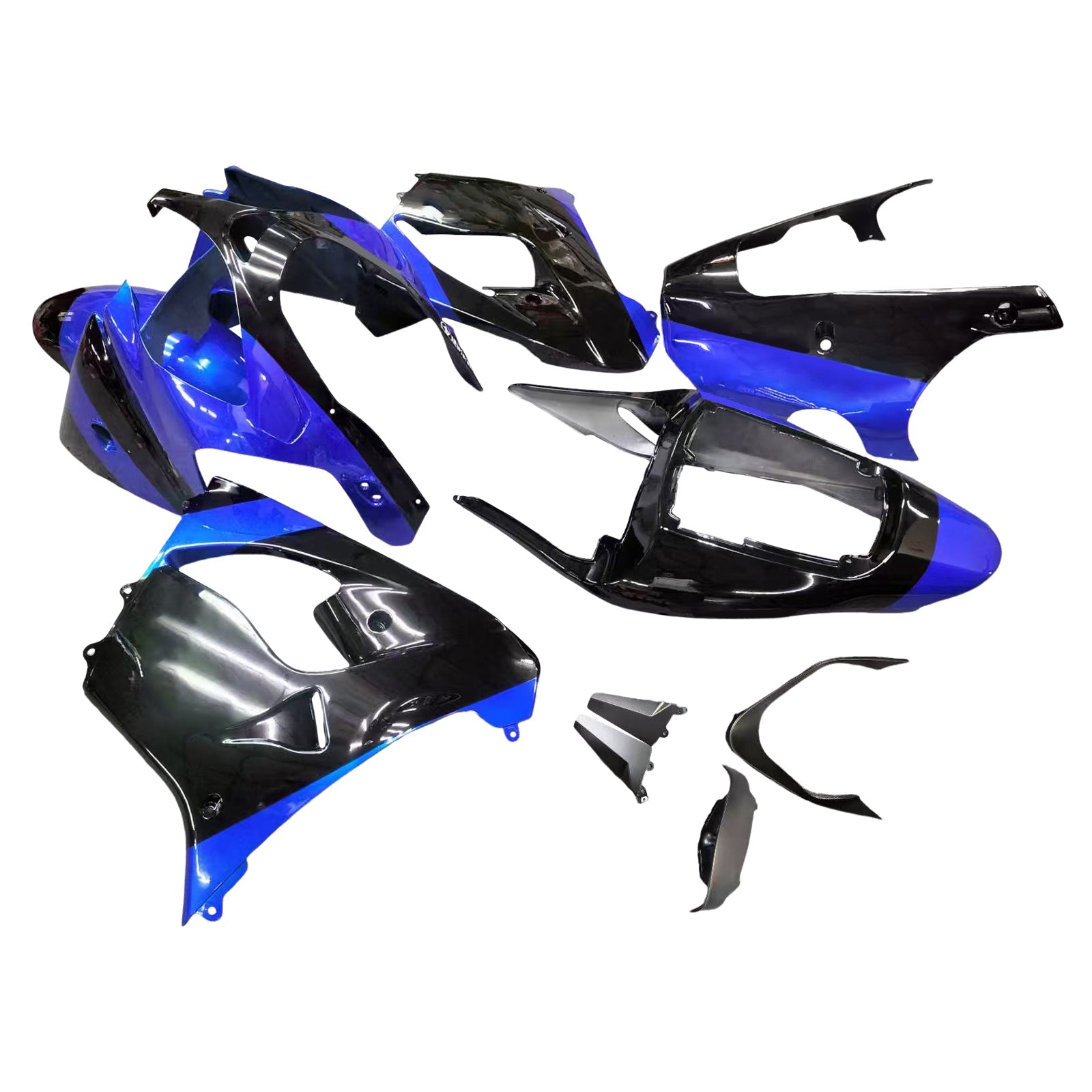 2002-2003 Kawasaki ZX9R Injection Fairing Kit Bodywork Plastic ABS#126