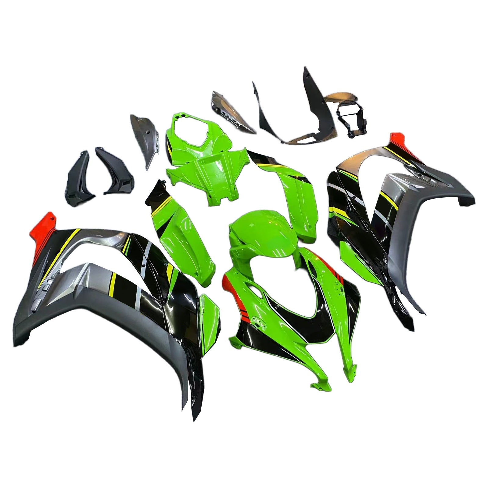2016-2020 Kawasaki ZX10R Injection Fairing Kit Bodywork Plastic ABS#152