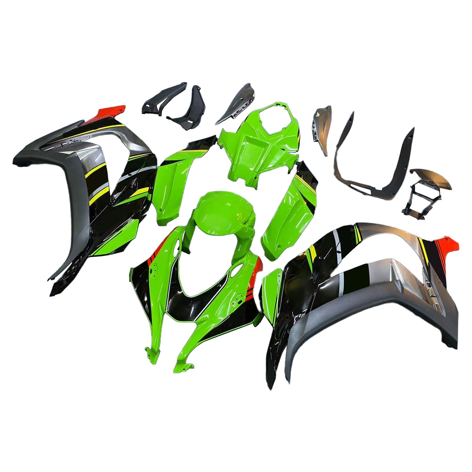 2016-2020 Kawasaki ZX10R Injection Fairing Kit Bodywork Plastic ABS#152