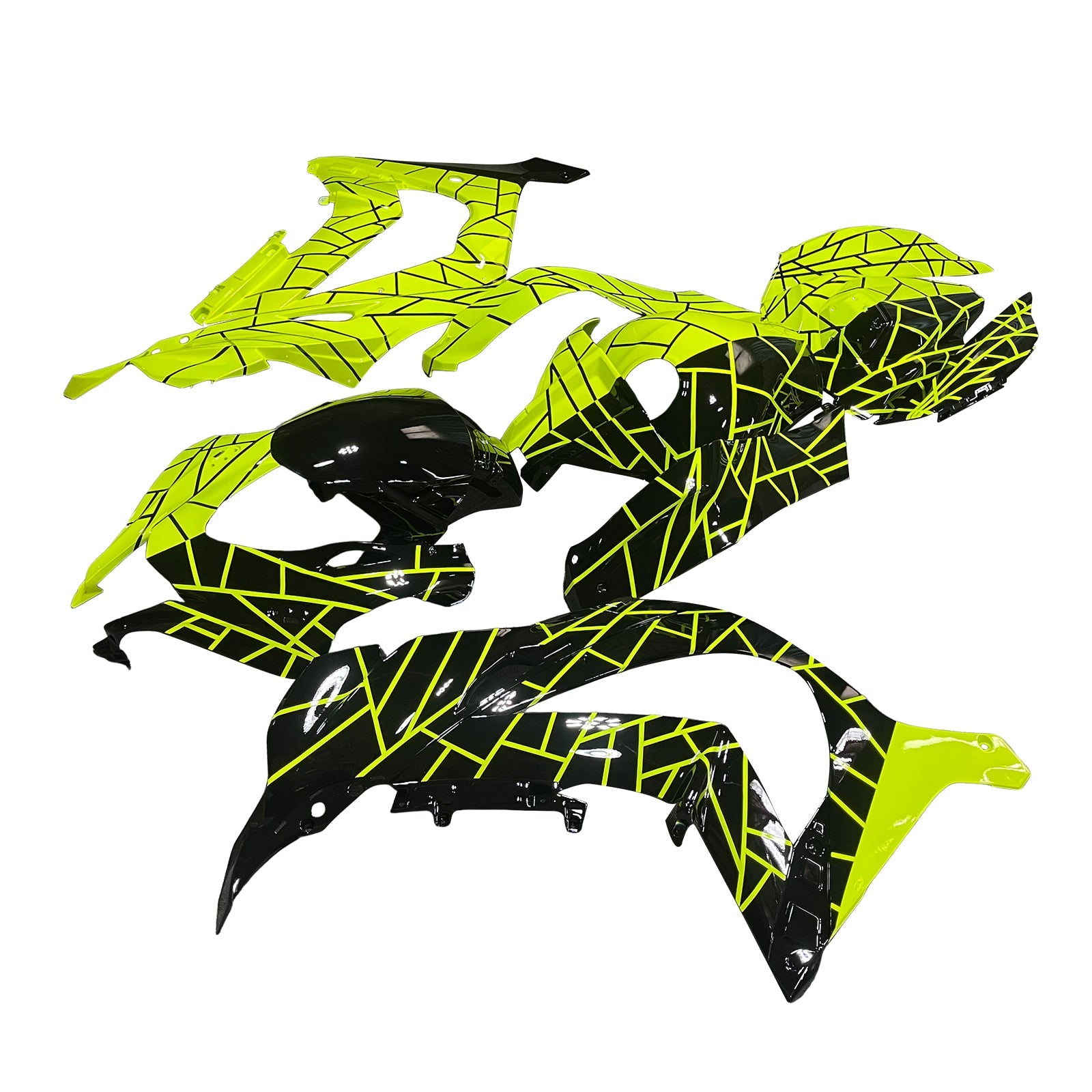 Injection Fairing Kit Bodywork Plastic ABS fit For Kawasaki ZX10R 2016-2020