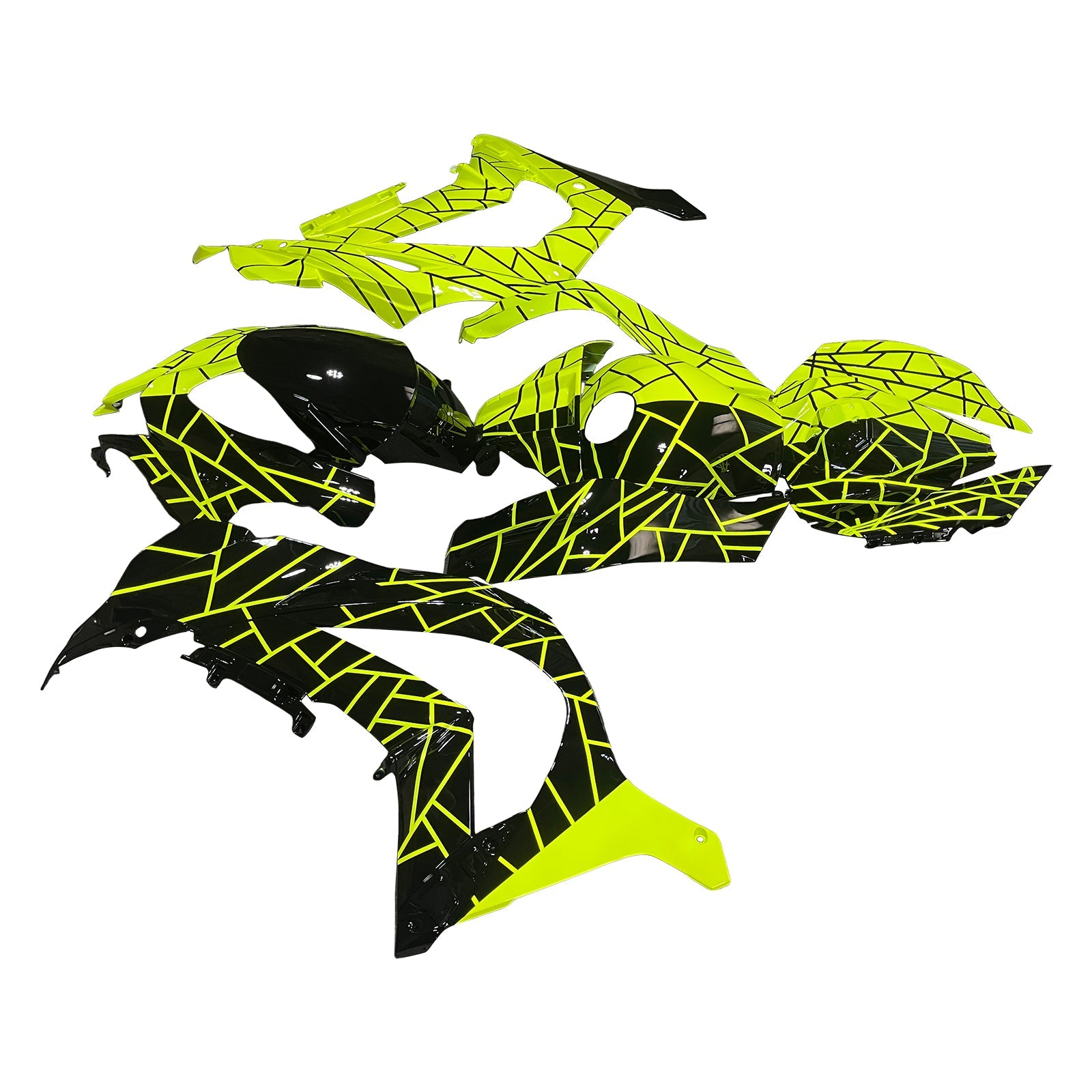 Injection Fairing Kit Bodywork Plastic ABS fit For Kawasaki ZX10R 2016-2020