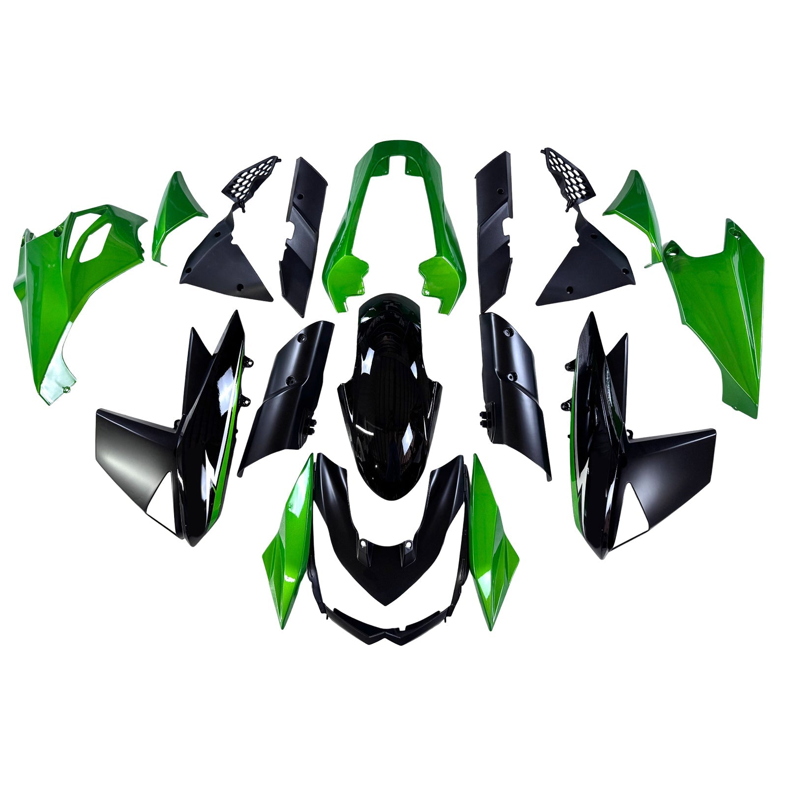 2010-2013 Kawasaki Z1000 Injection Fairing Kit Bodywork Plastic ABS#109