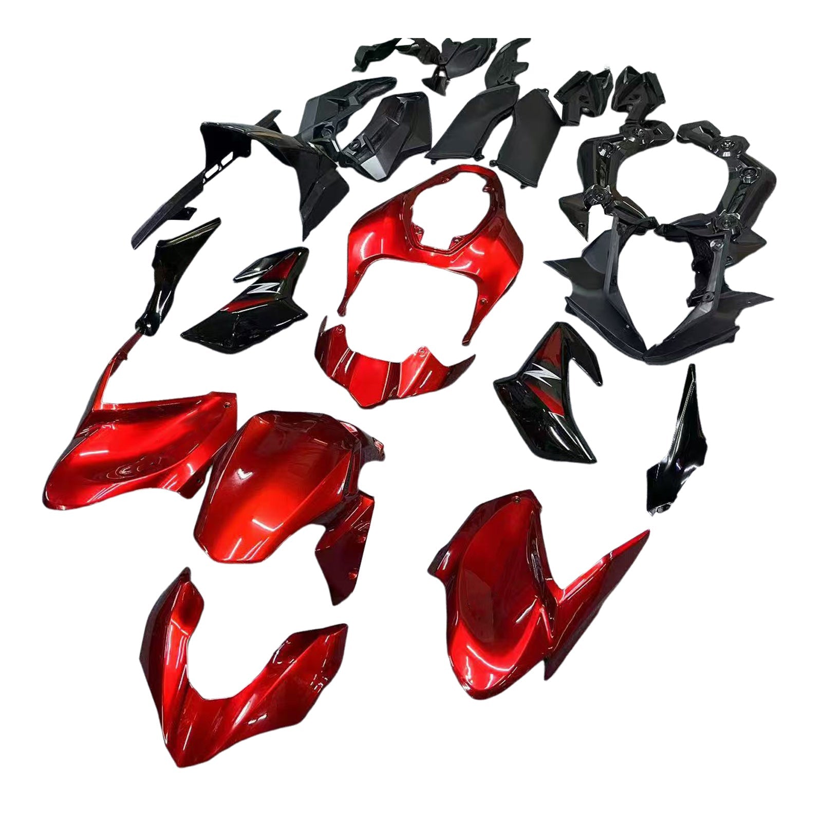 2017-2019 Kawasaki Z900 Amotopart Injection Fairing Kit Bodywork Plastic ABS #103