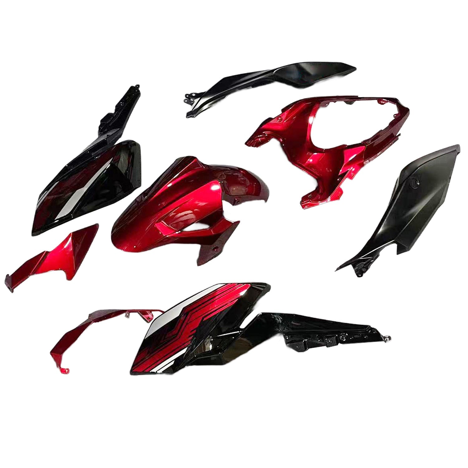 2018-2024 Kawasaki Z400 Amotopart Injection Fairing Kit Bodywork Plastic ABS #101