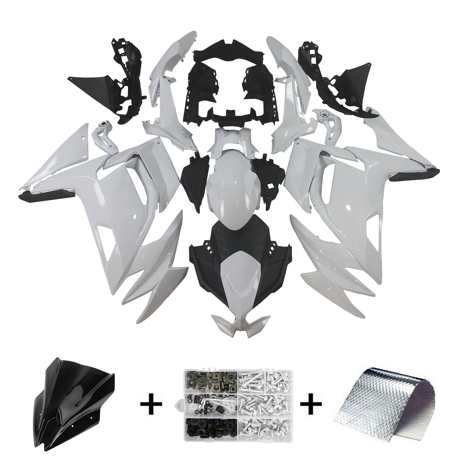 2020-2023 Kawasaki ER-6F Ninja650 Injection Fairing Kit Bodywork ABS#114